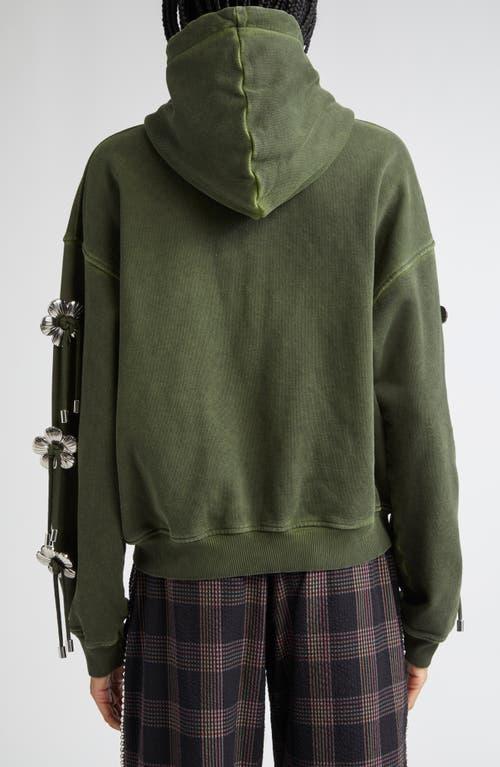 新品未使用 chopova lowena DALLAS HOODIE Blue Dallas Sweat Dress Hoodie by Chopova Lowena on Sale