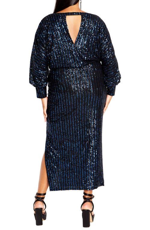city chic sequin wrap dress NWT City Chic Silver Black Sequin Wrap Dress 22