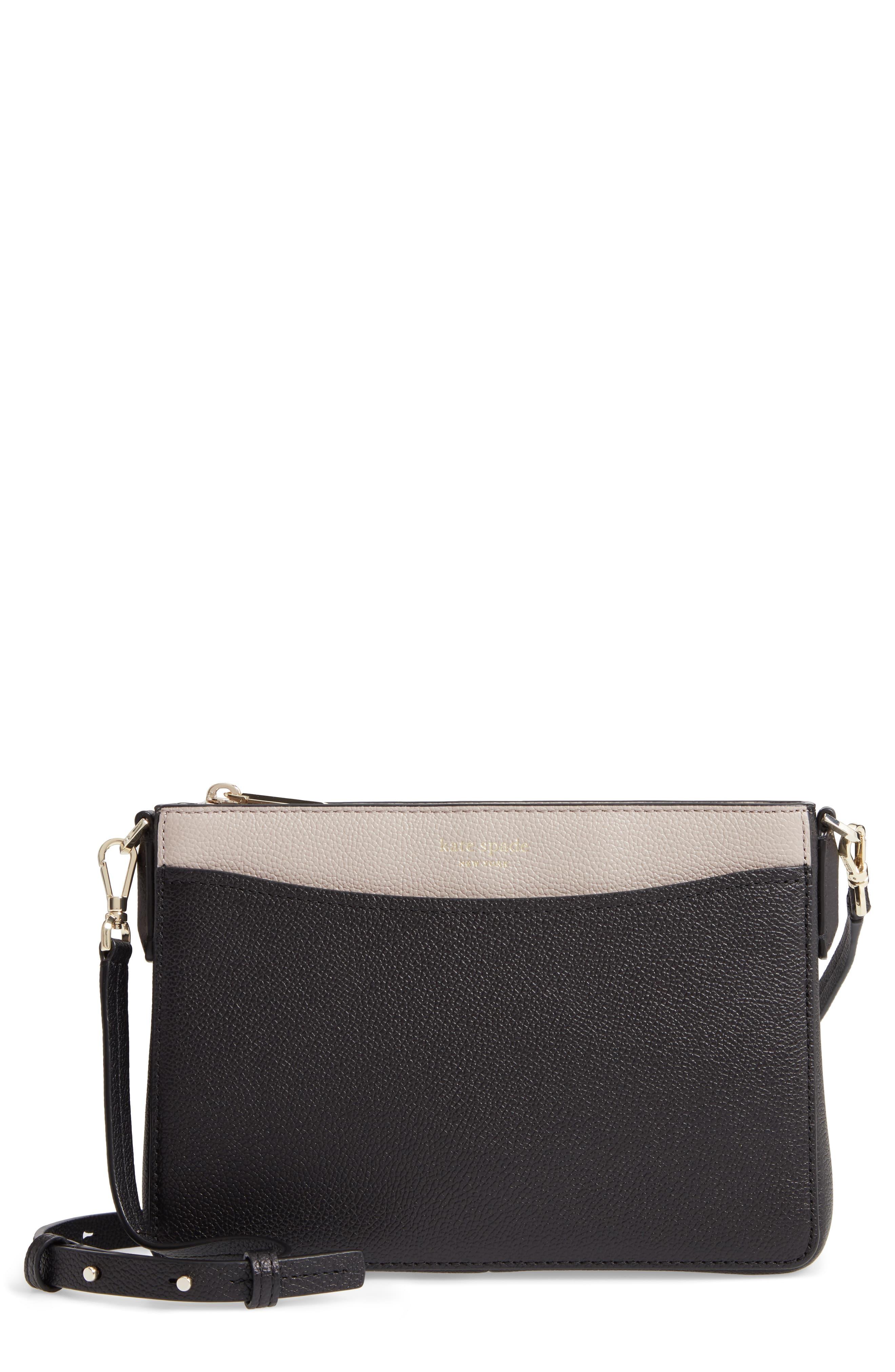 Kate Spade Leather Margaux Medium Convertible Crossbody Bag in Black Lyst