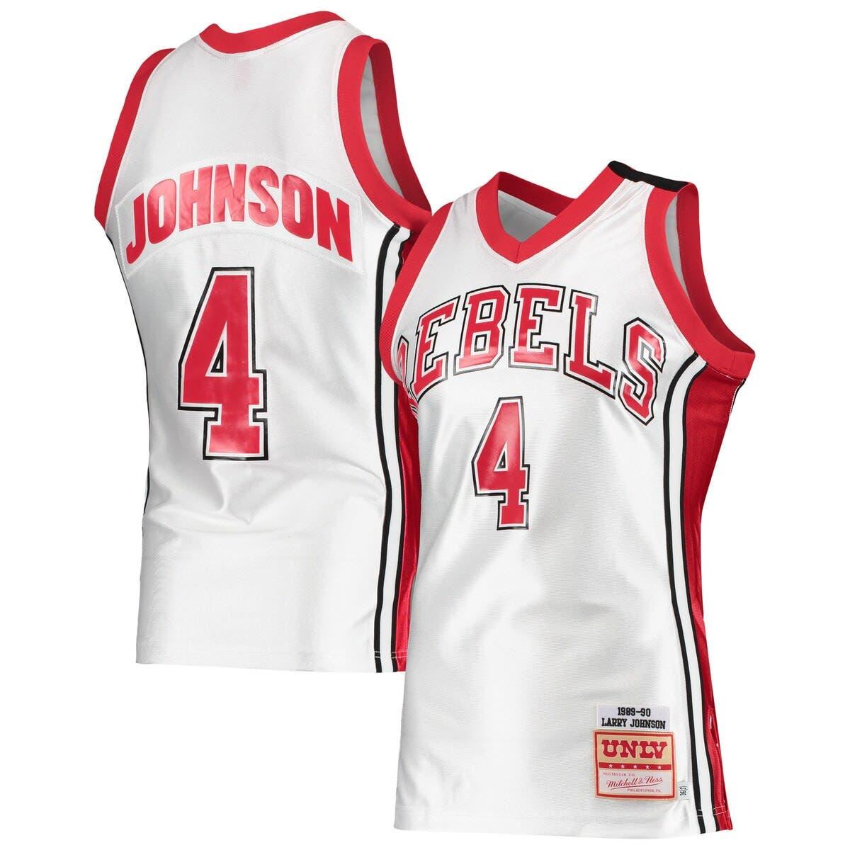 Men's Mitchell & Ness Magic Johnson Royal Western Conference