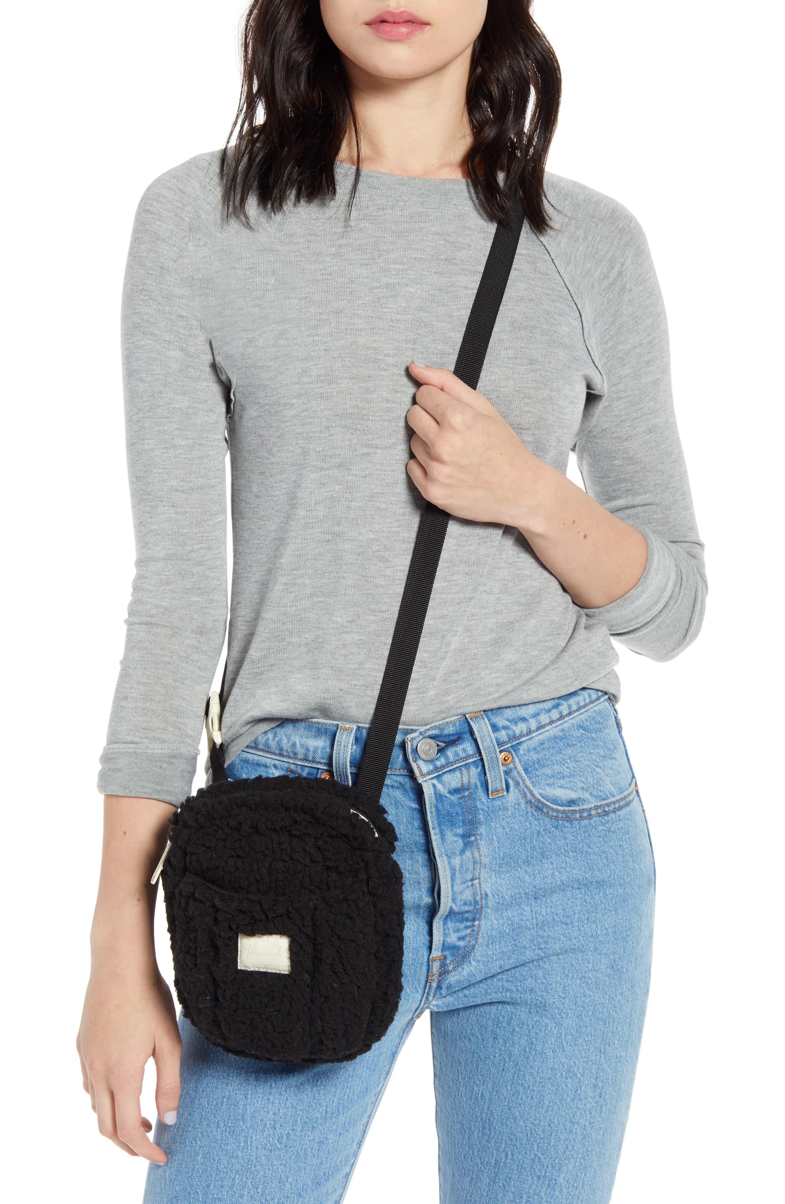 herschel cruz crossbody black