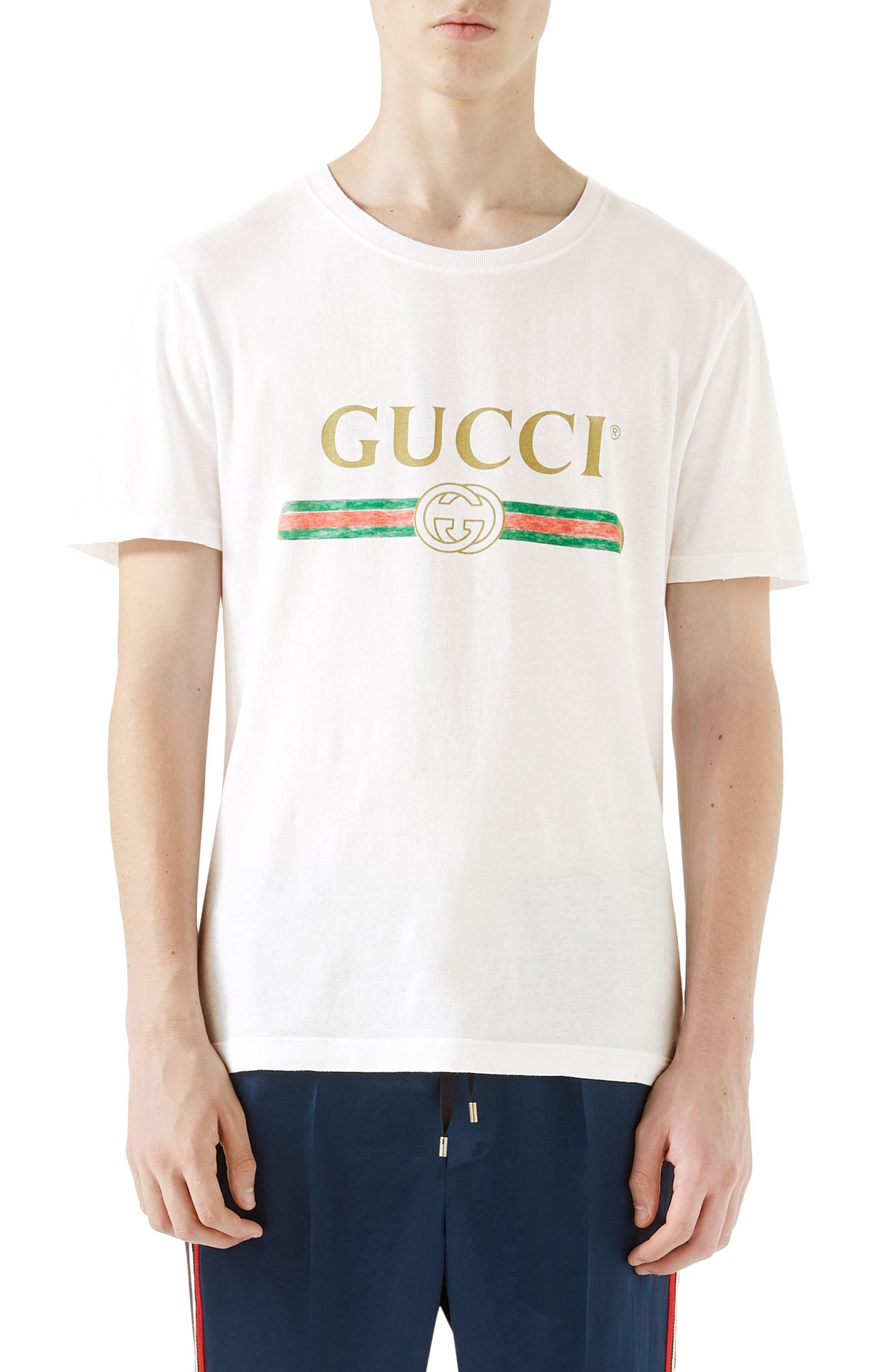 gucci t shirt white price