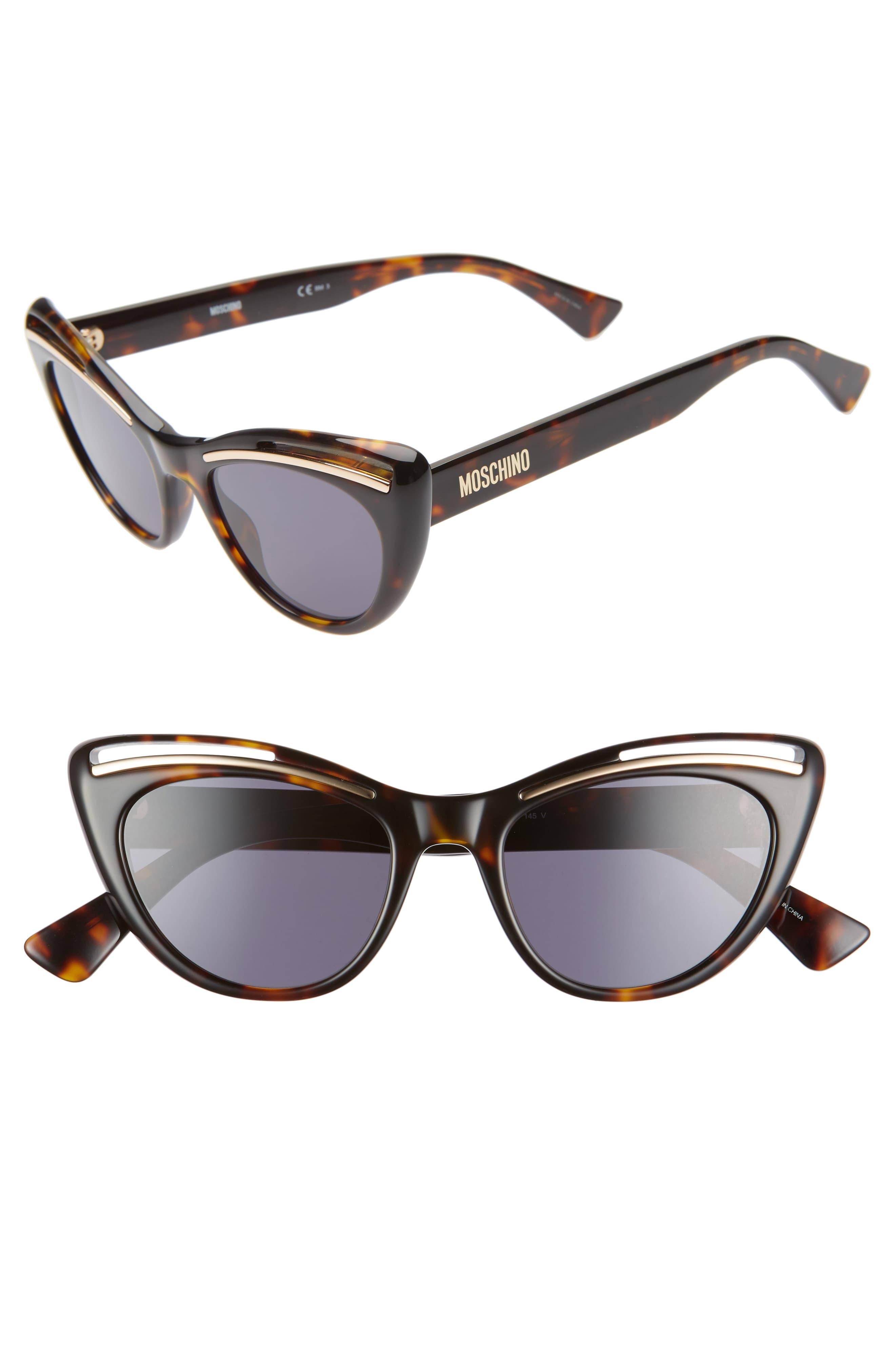 moschino cat eye glasses