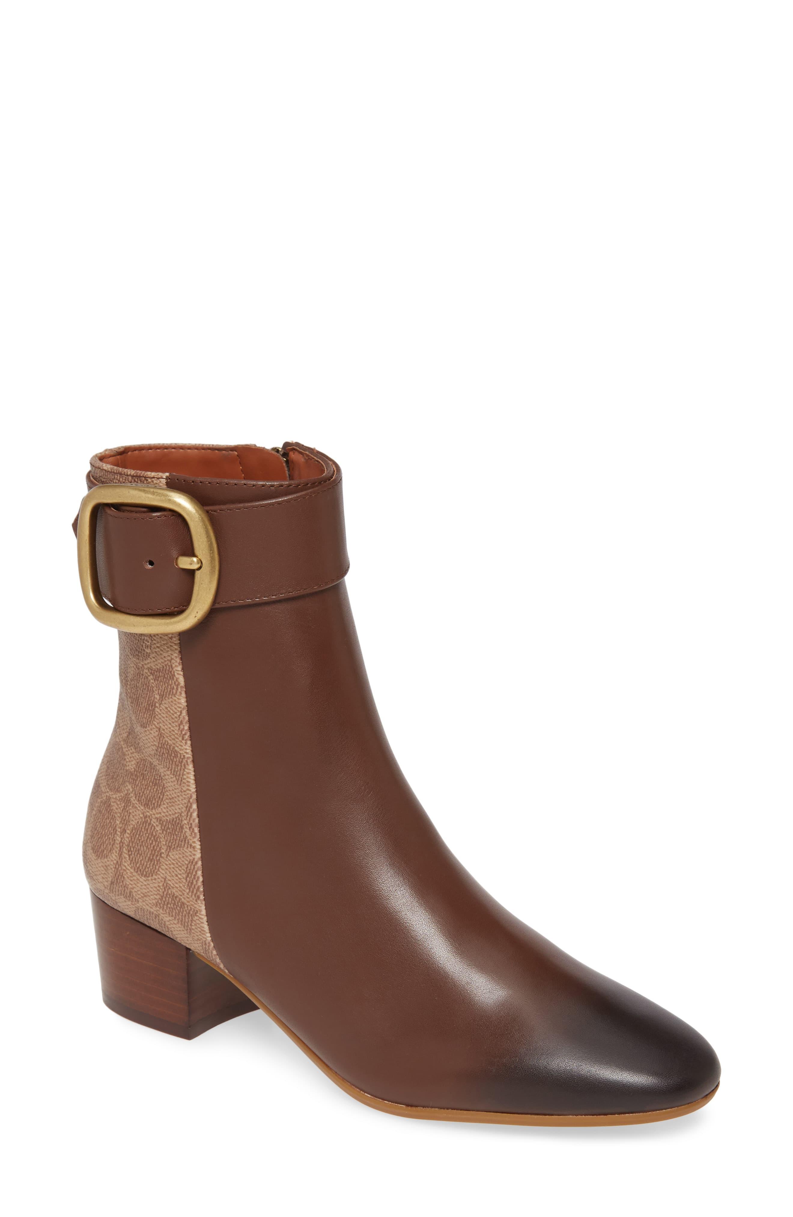 coach cassandra bootie
