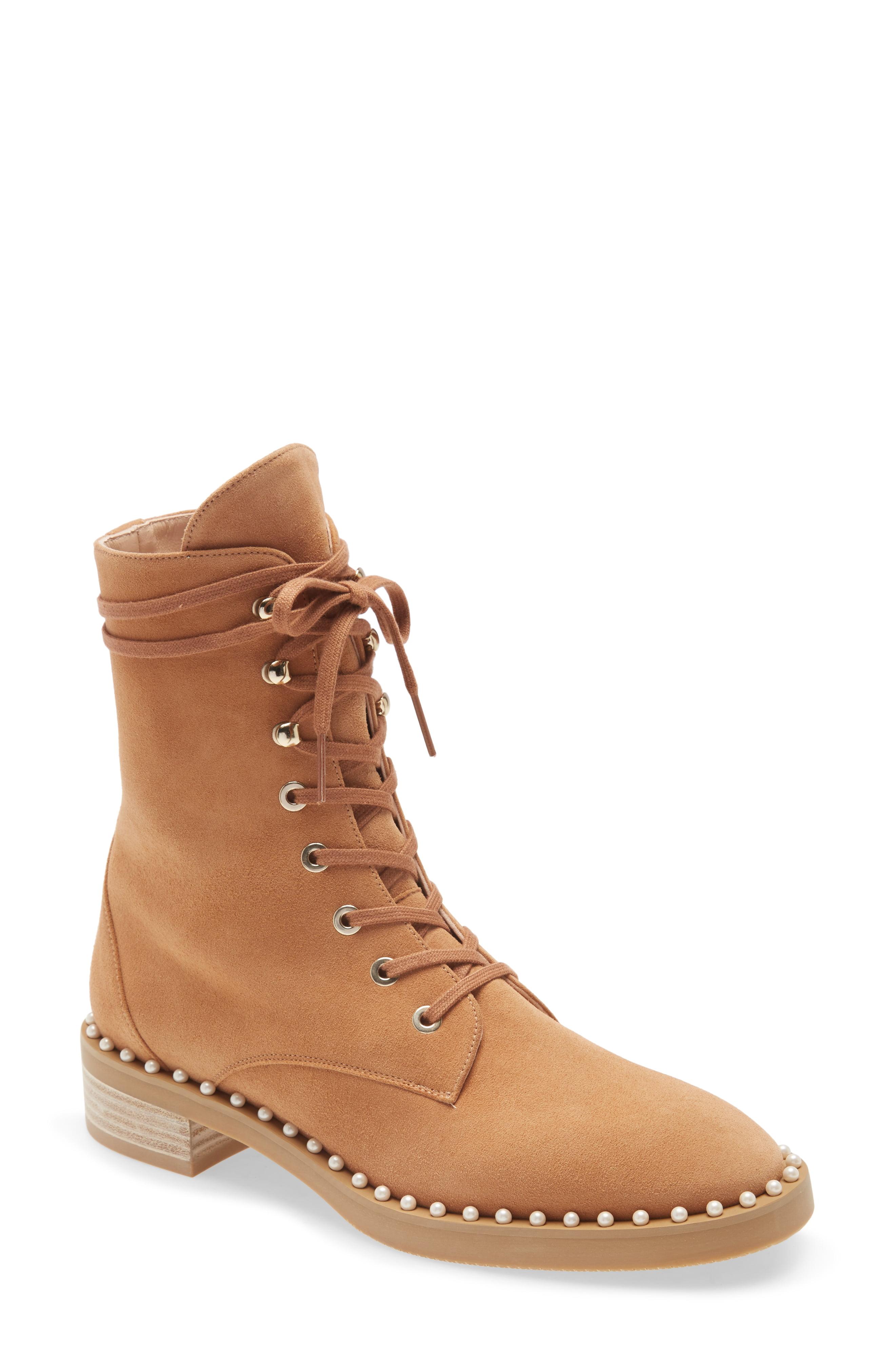 stuart weitzman sondra combat boot