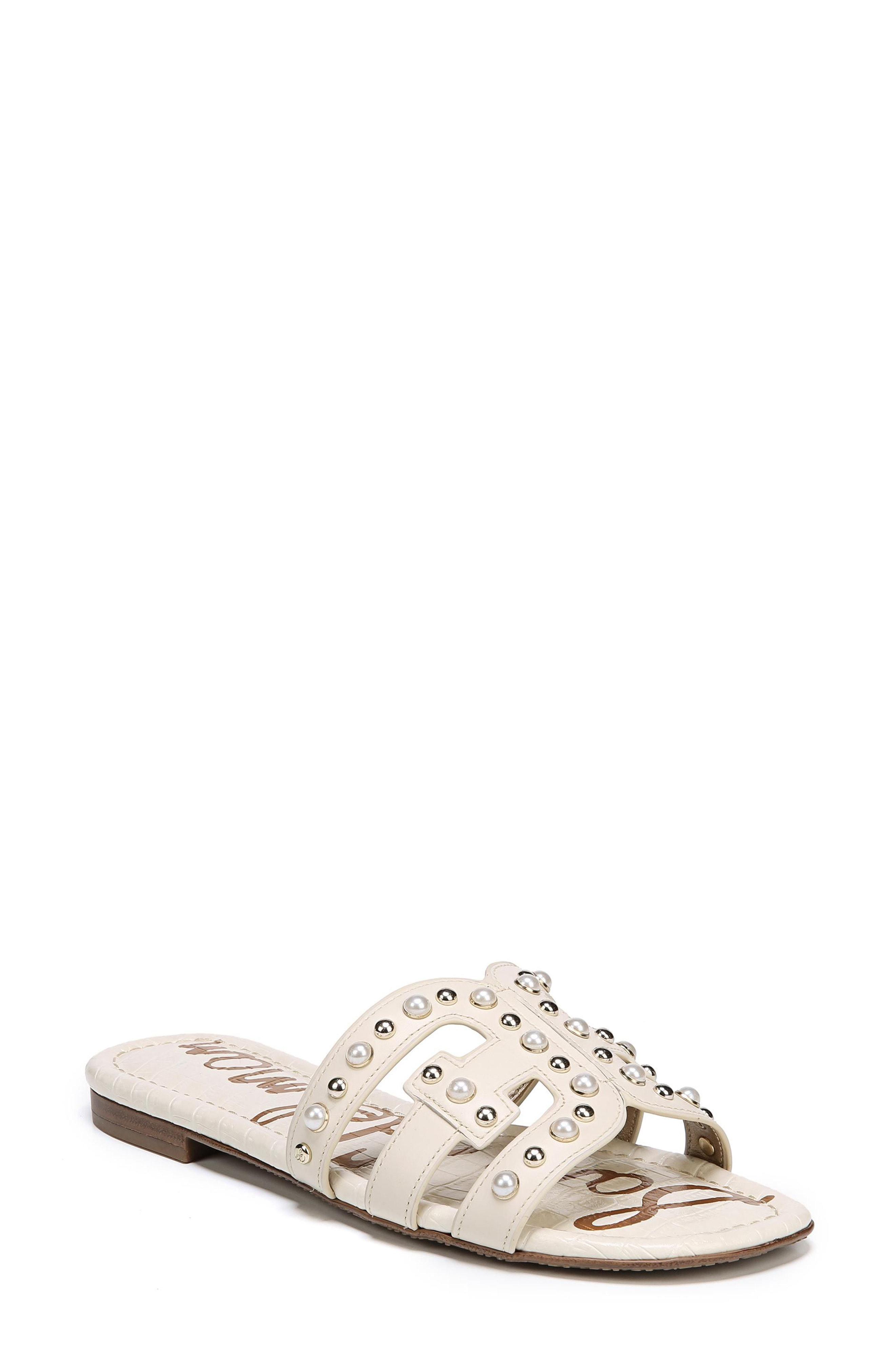sam edelman bay 2 embellished slide sandal