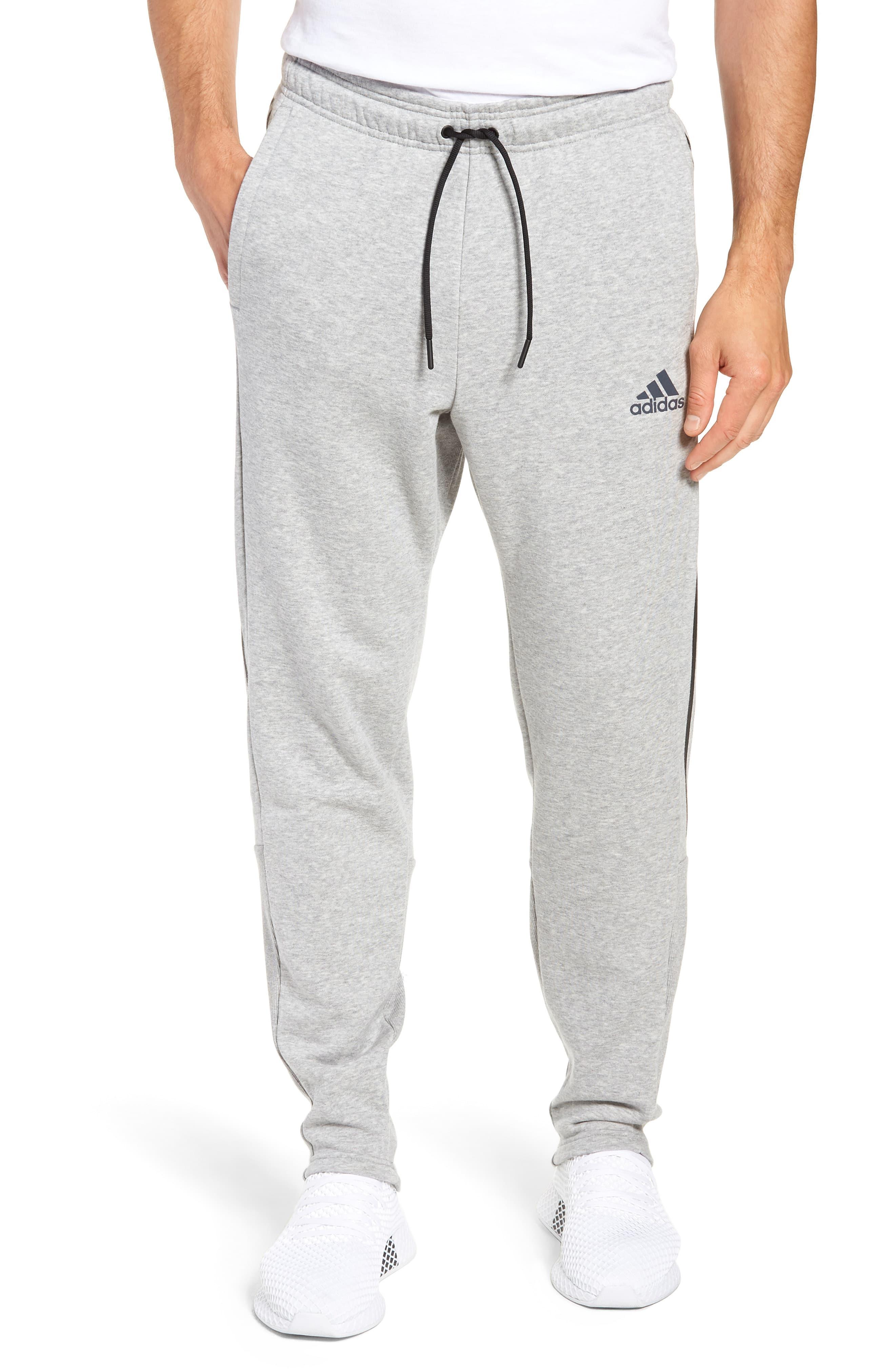 gray adidas sweatpants