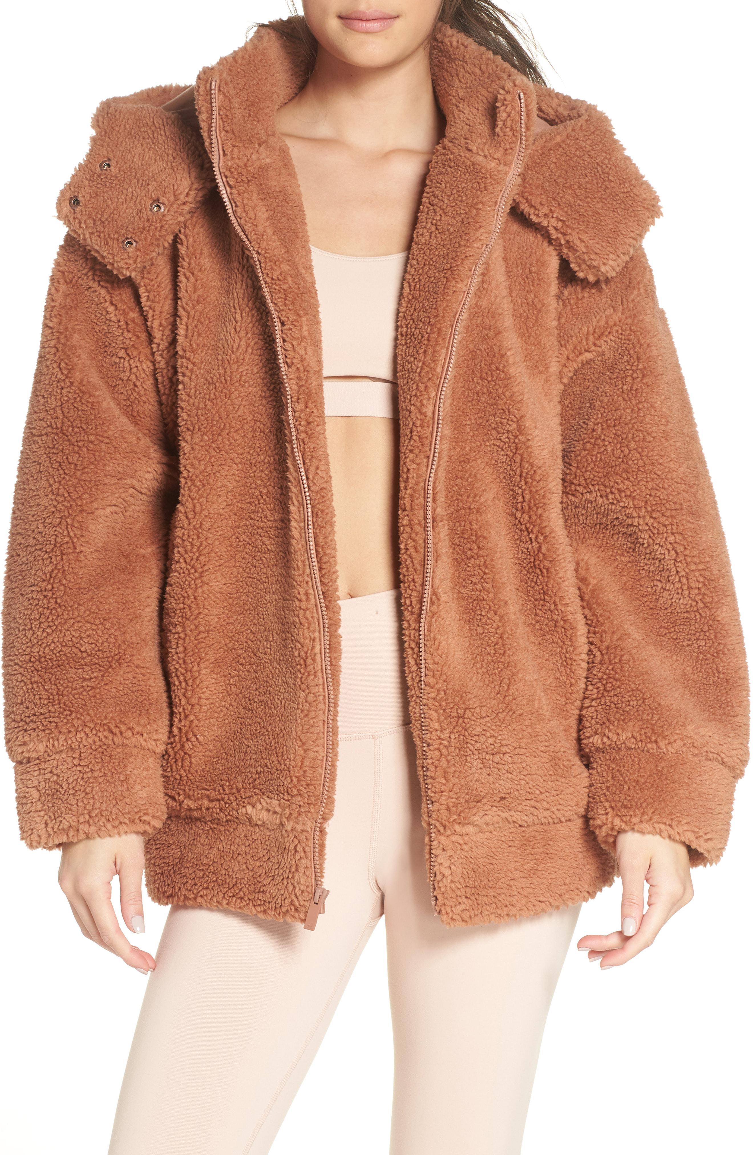 Lyst - Alo Yoga Norte Faux Fur Coat in Natural - Save 30.0%