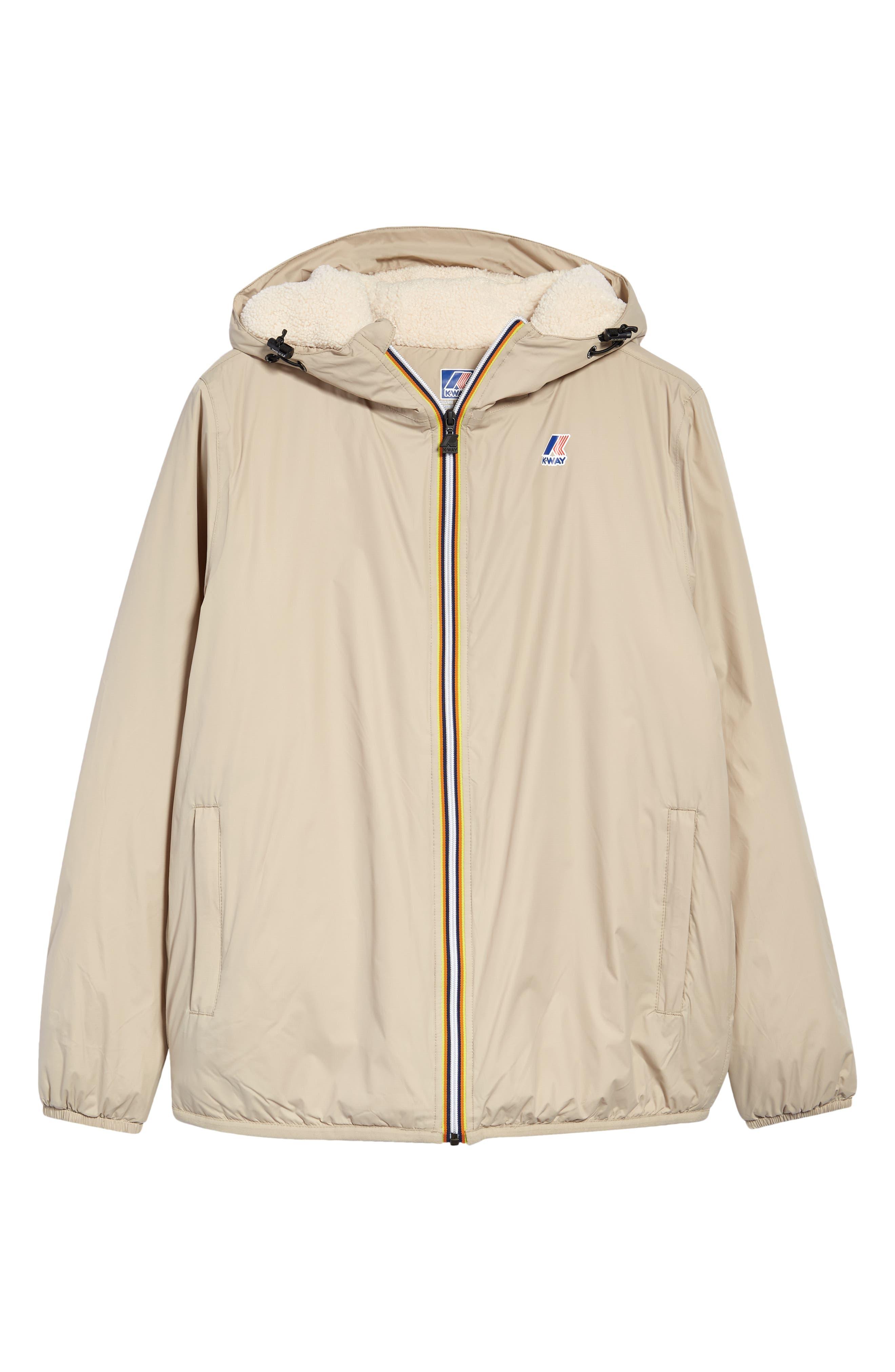 Claude Fleece Lined Jacket in Beige 