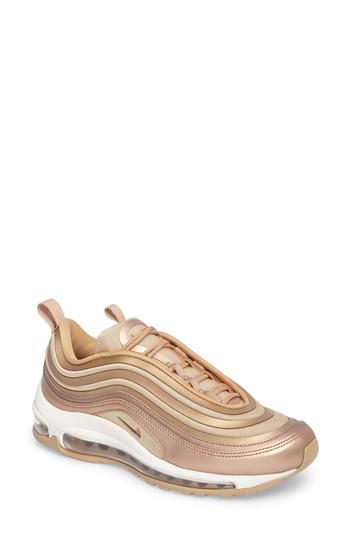 nike air max 97 trainers in metallic cashmere