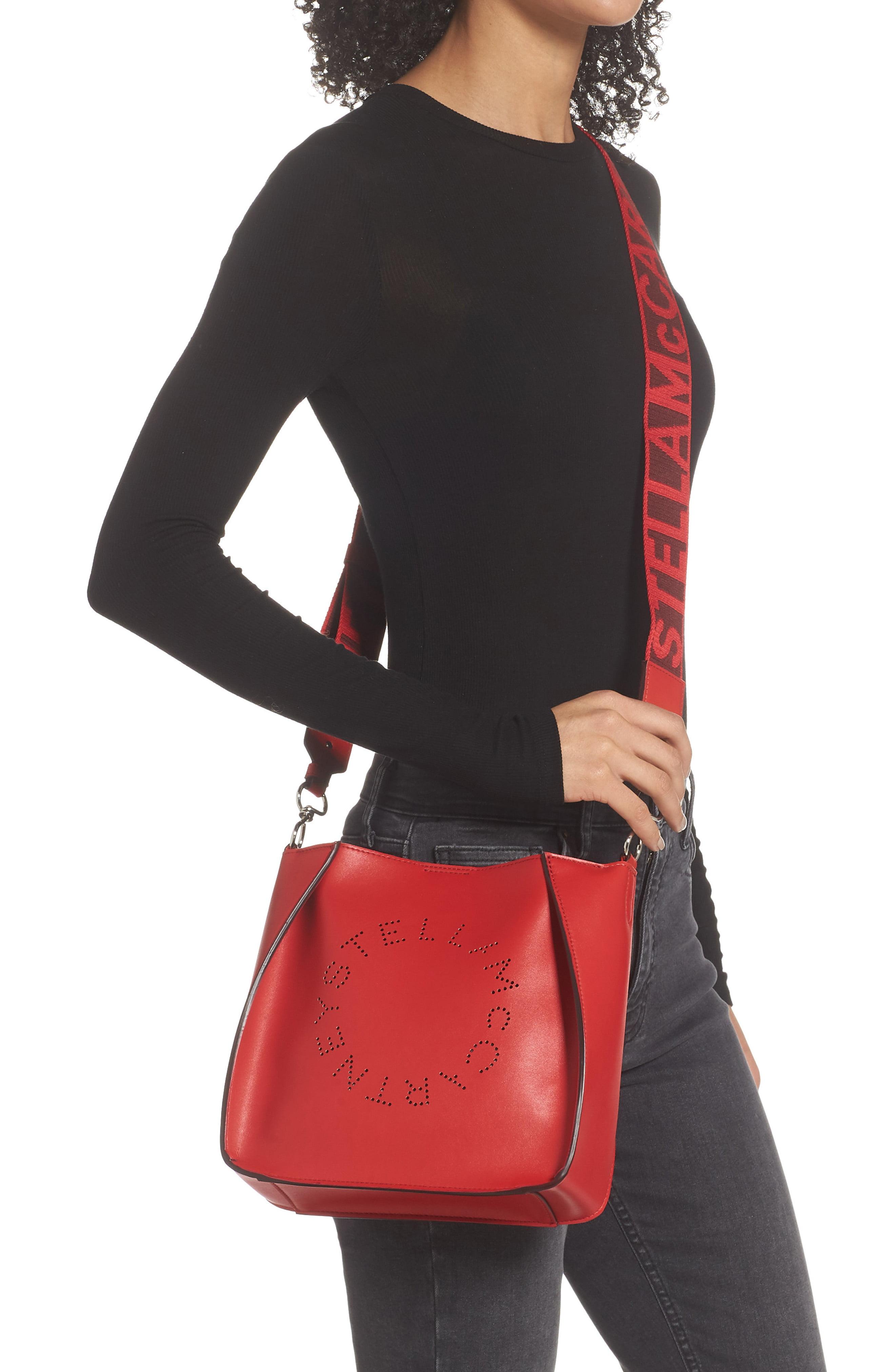 stella mccartney black cross body bag