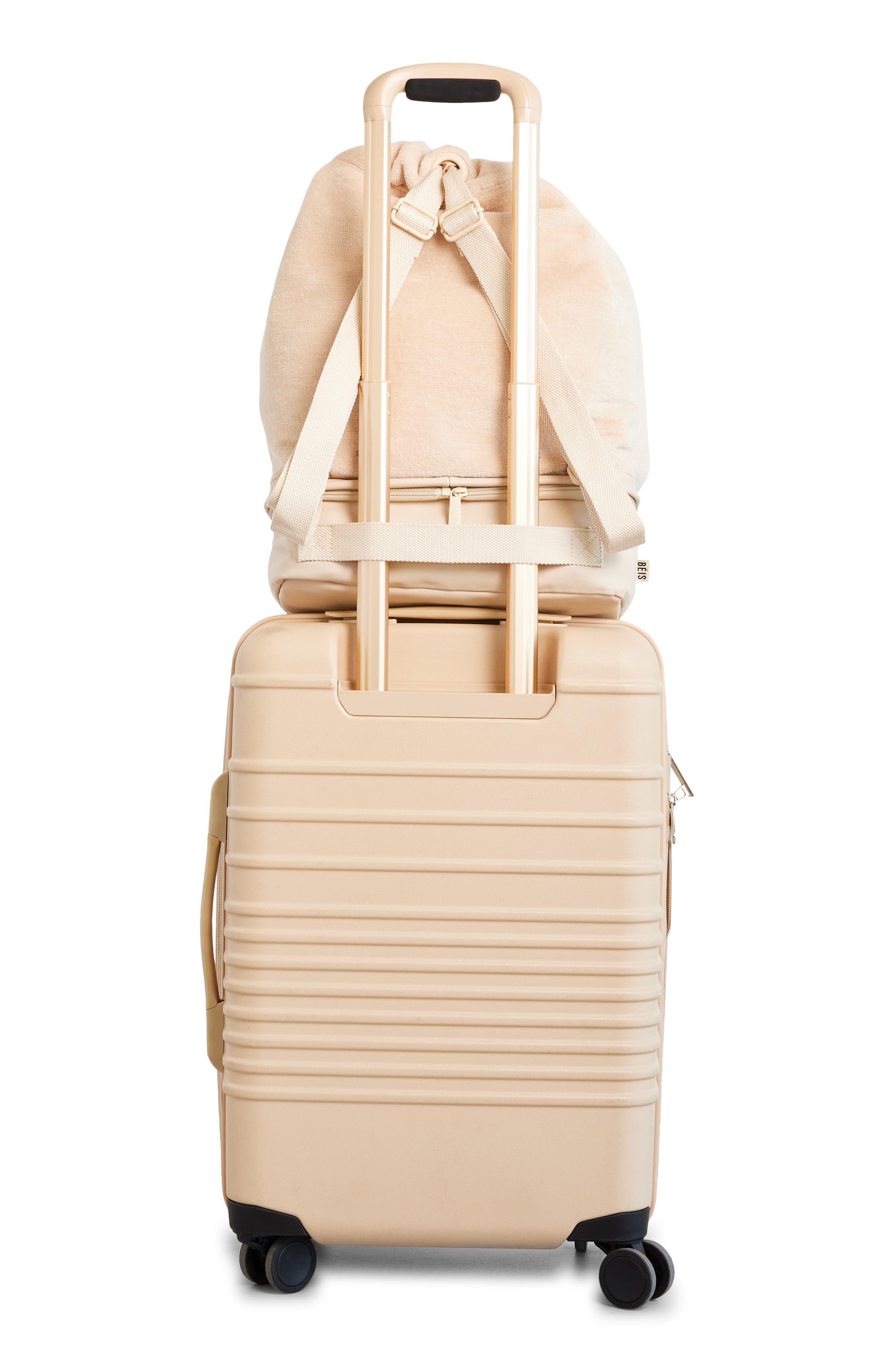 BEIS Terry Backpack Cooler in Natural | Lyst