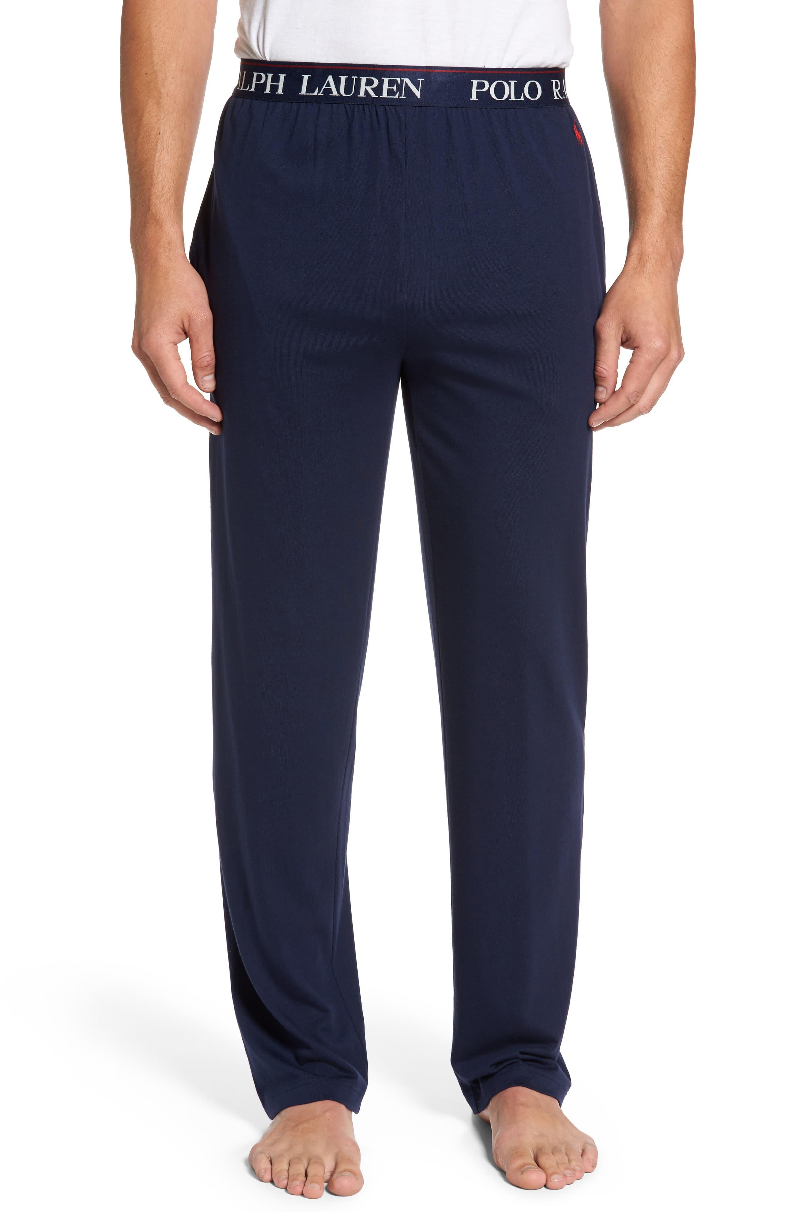Polo Ralph Lauren Cotton & Modal Lounge Pants in Blue for Men - Lyst