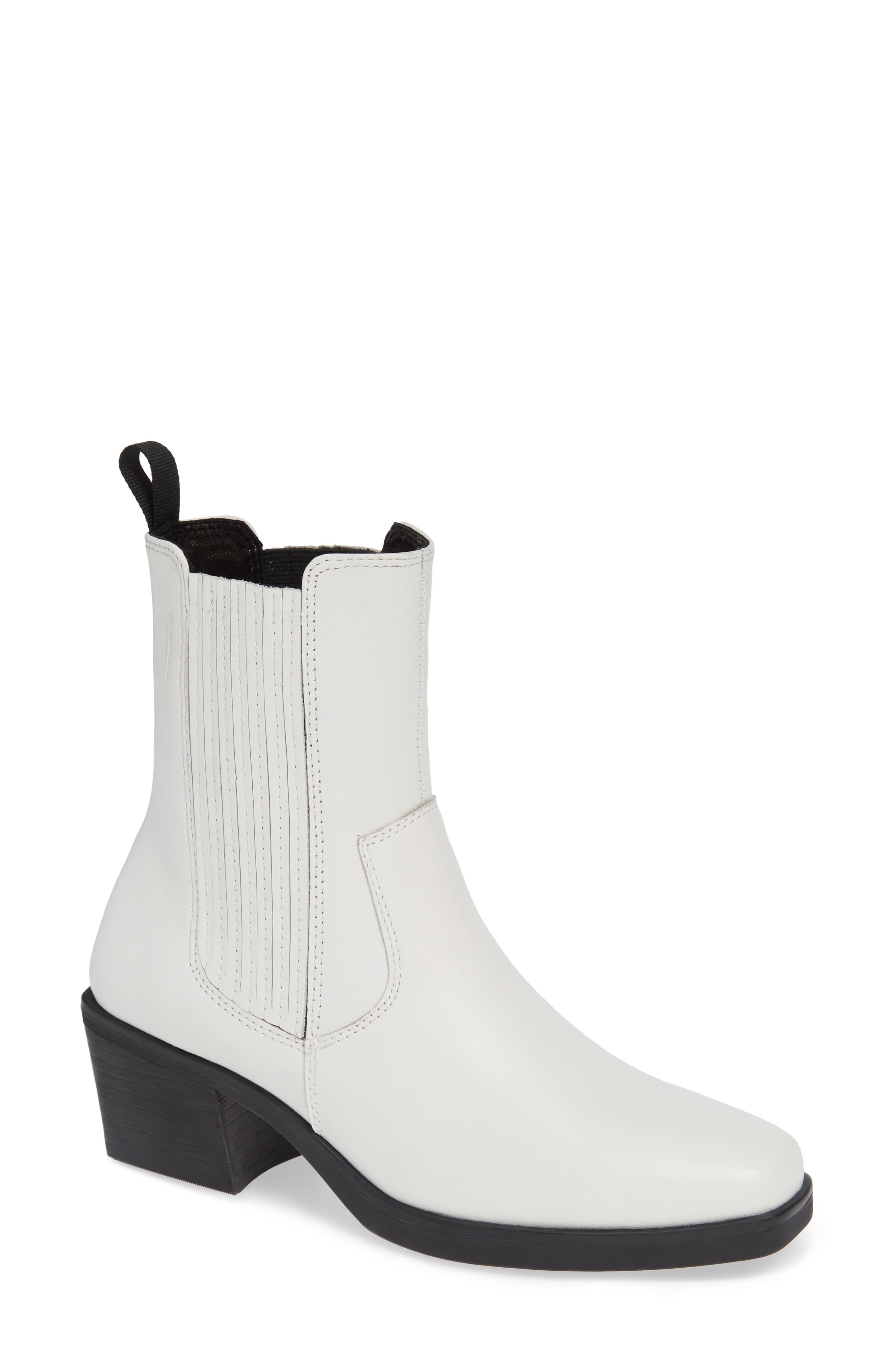 vagabond simone boots white
