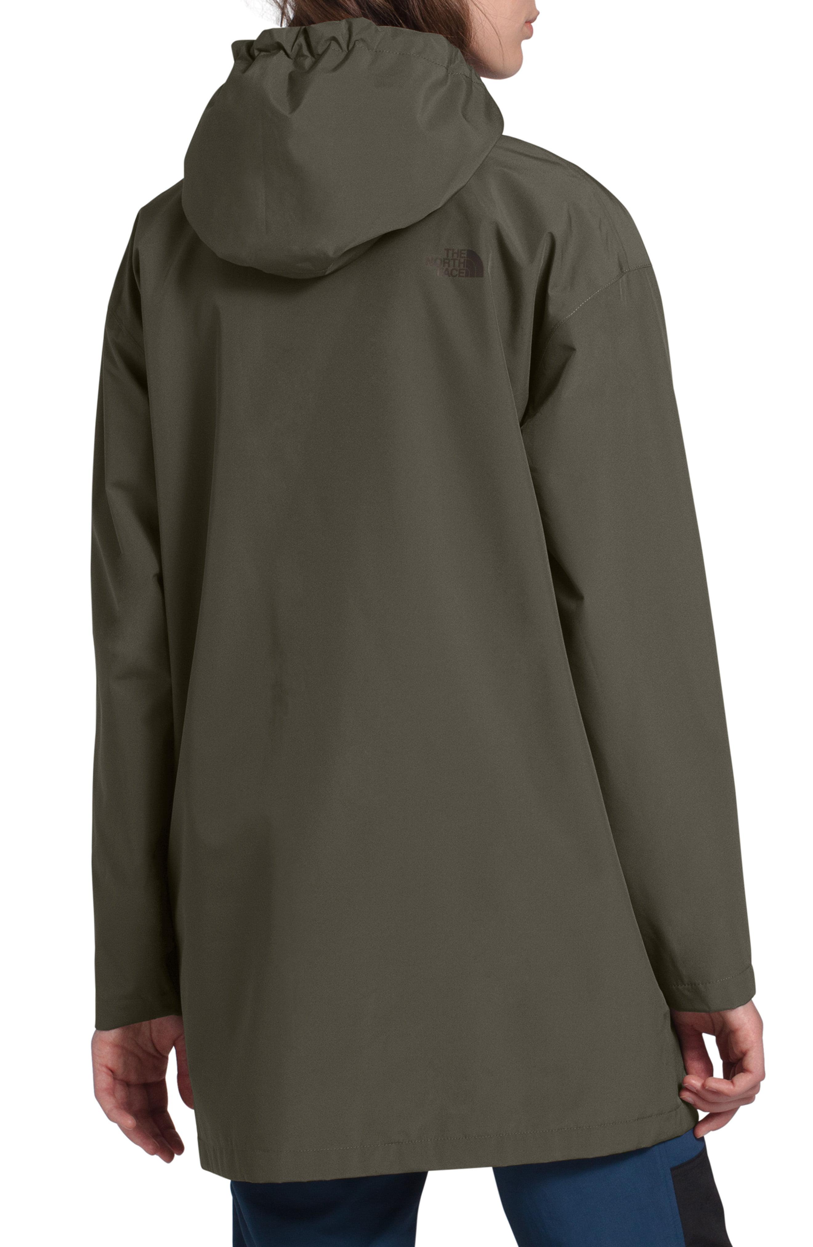 The North Face Woodmont Waterproof Hooded Rain Jacket in Green Lyst