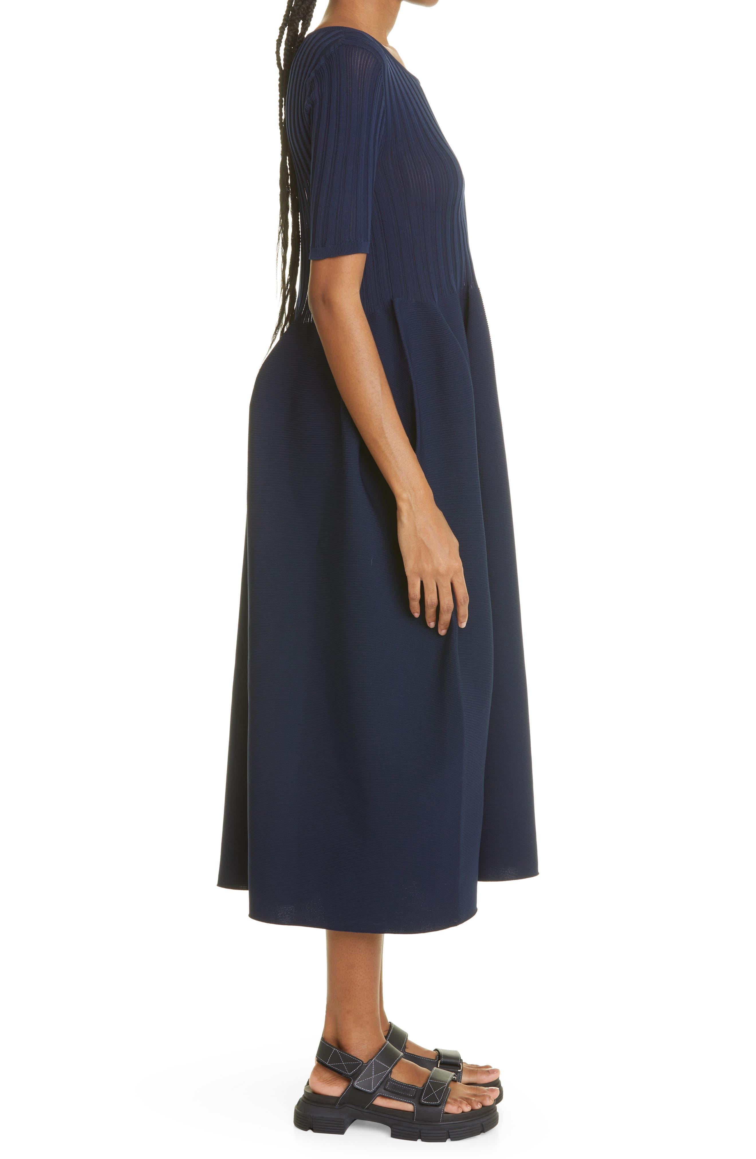 CFCL Pottery Dress 1 Fit & Flare Dress in Blue | Lyst