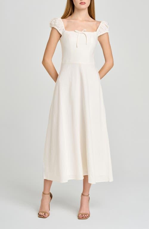 nordstrom white linen dress Linen White Dresses