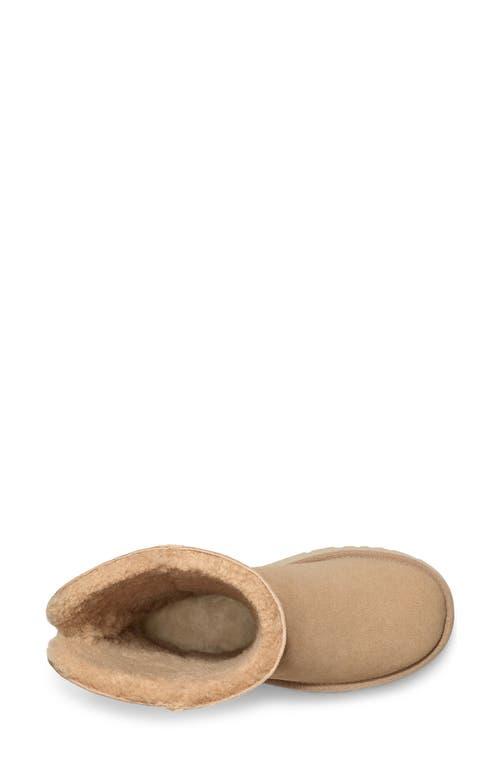 UGG Classic New Heights Genuine Shearling Cuffable Boot in Natural