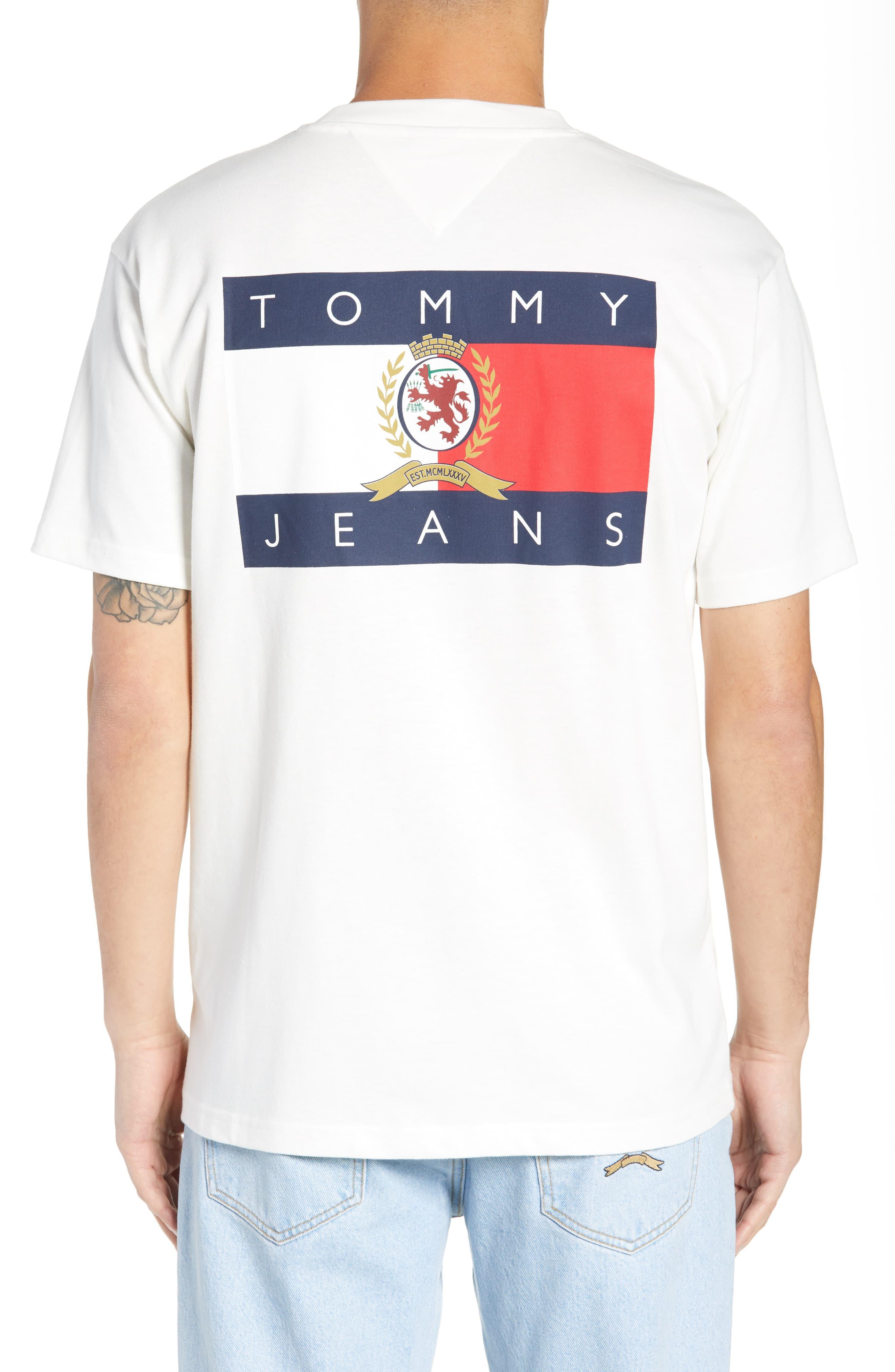 Crest Flag Tee Tommy Jeans Shop - tundraecology.hi.is 1694310235