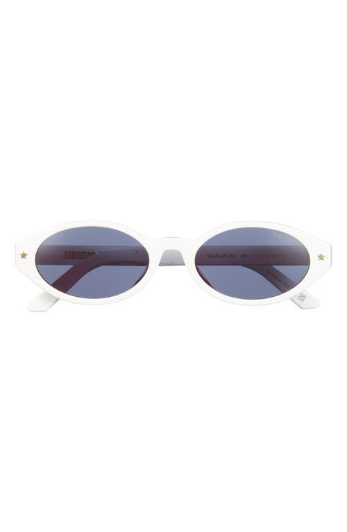 Dior Pacific R1I 52Mm Oval Sunglasses in Blue | Lyst display picture 2