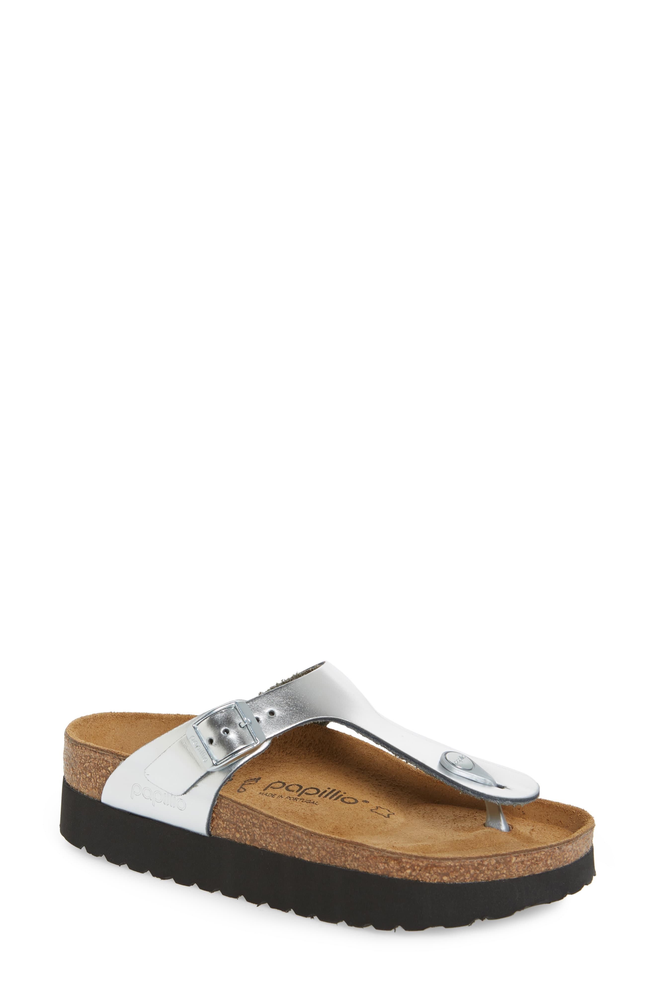 birkenstock gizeh platform exquisite sandals