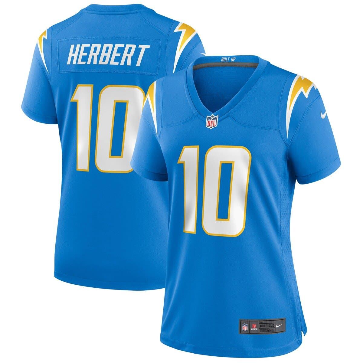 Justin Herbert Los Angeles Chargers Nike 2nd Alternate Game Jersey - Royal