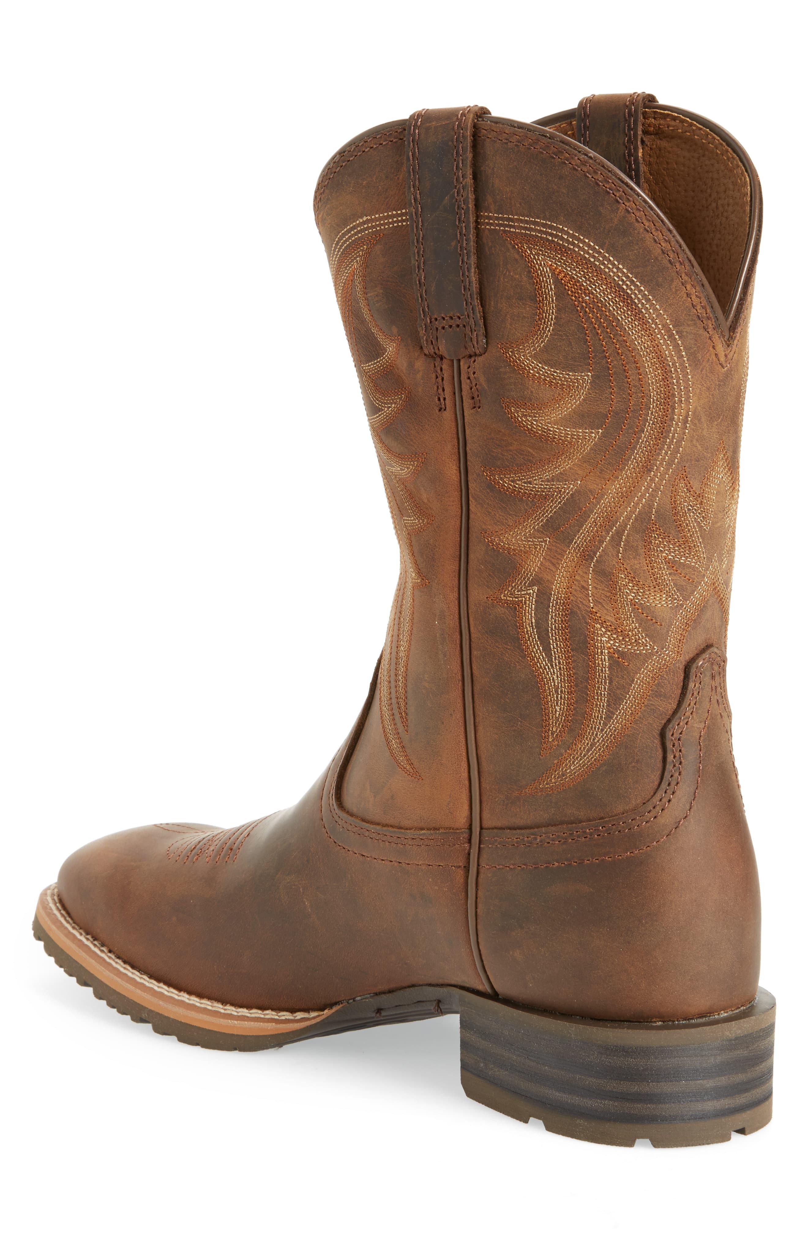Ariat Hybrid Rancher Cowboy Boot in Brown for Men Lyst