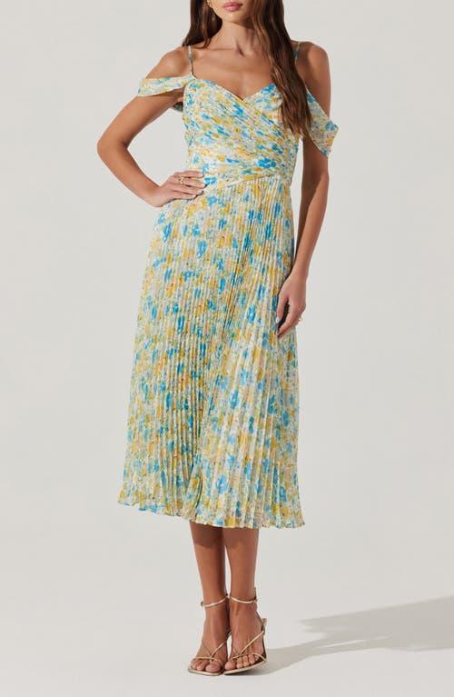 knee length dresses for ladies Tiered Floral Cutout Midi Dress