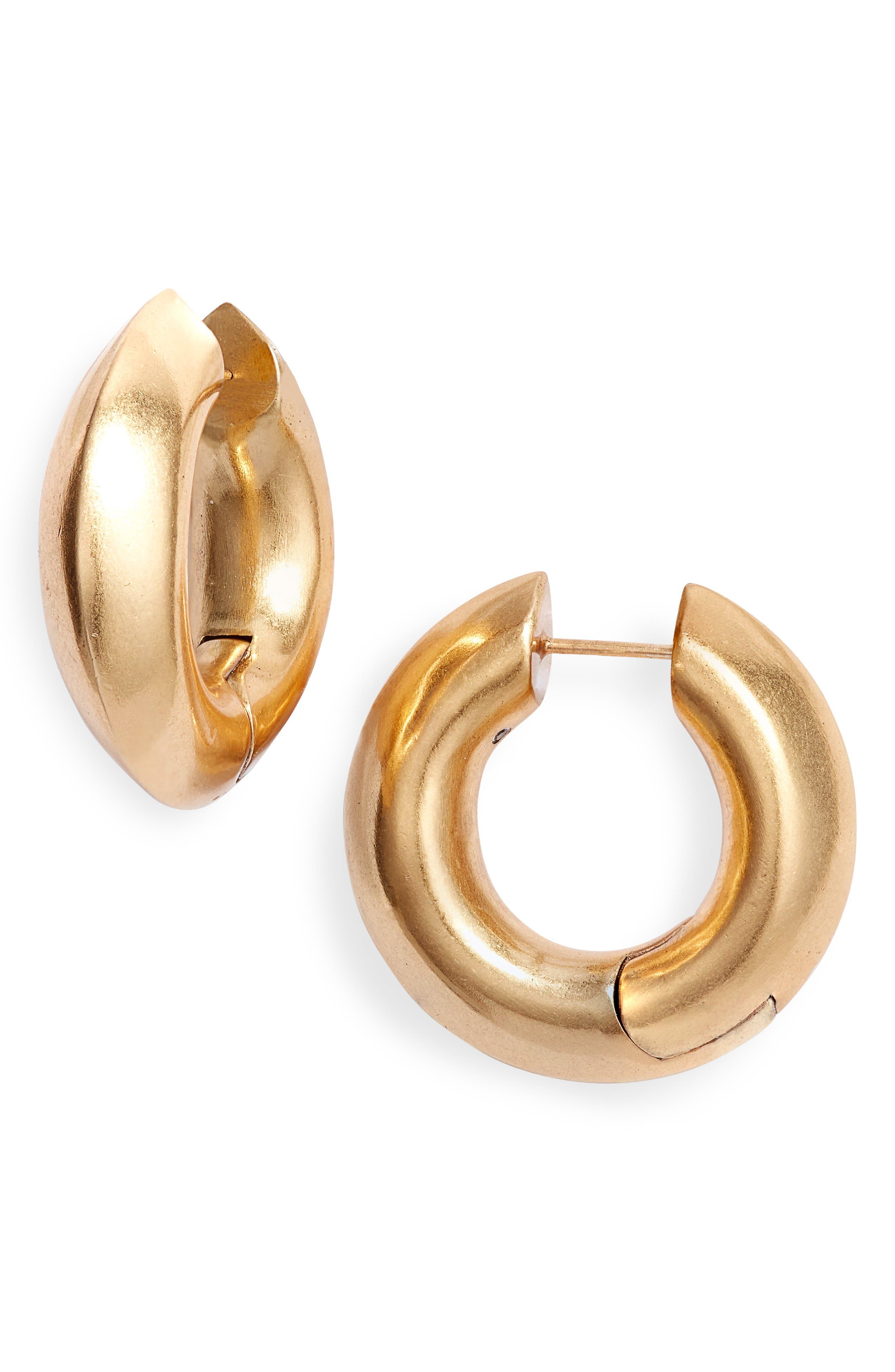 Kendra Scott Mikki Huggie Hoop Earrings In Metallic - Foto 4