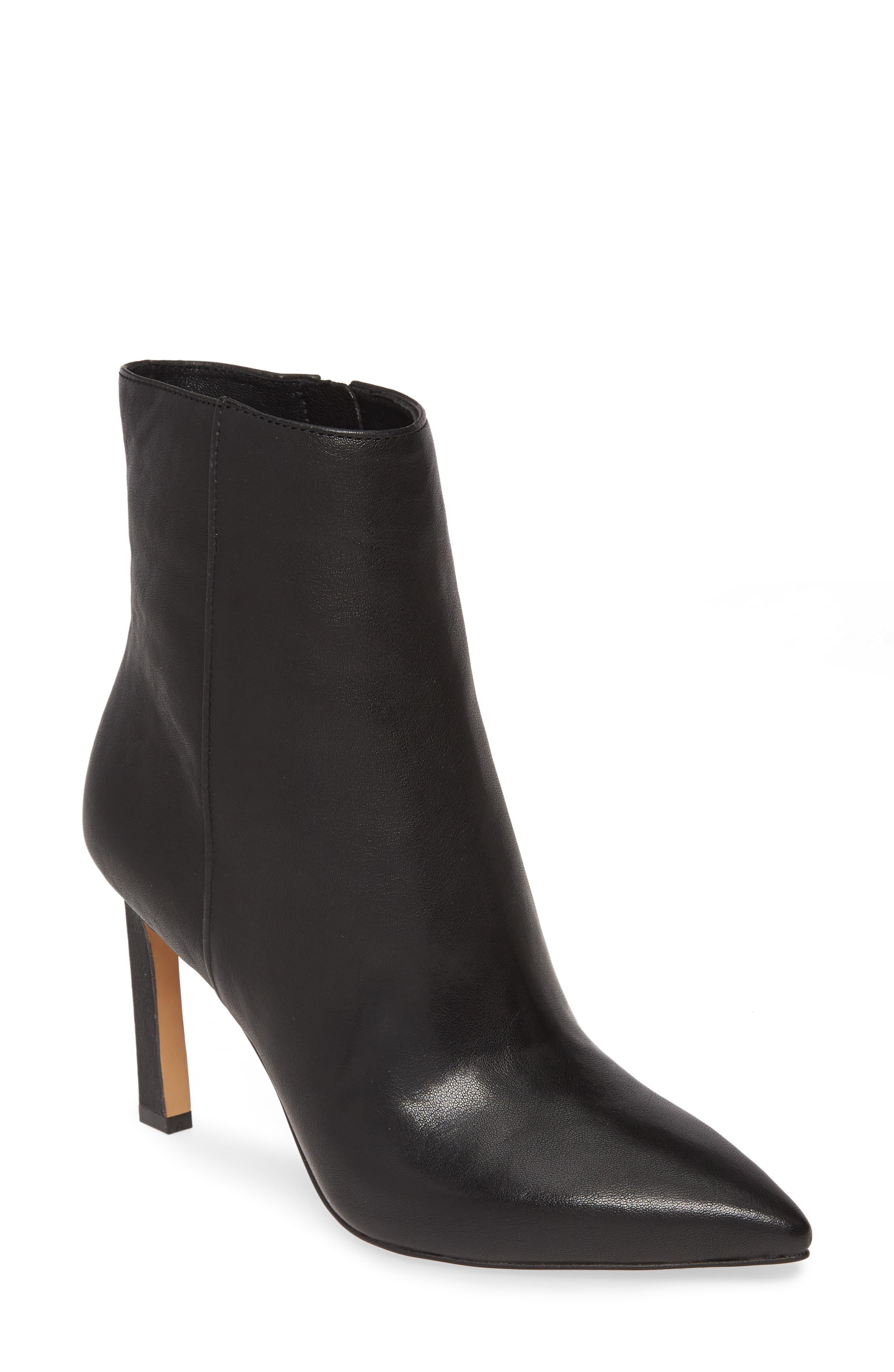 vince camuto black booties