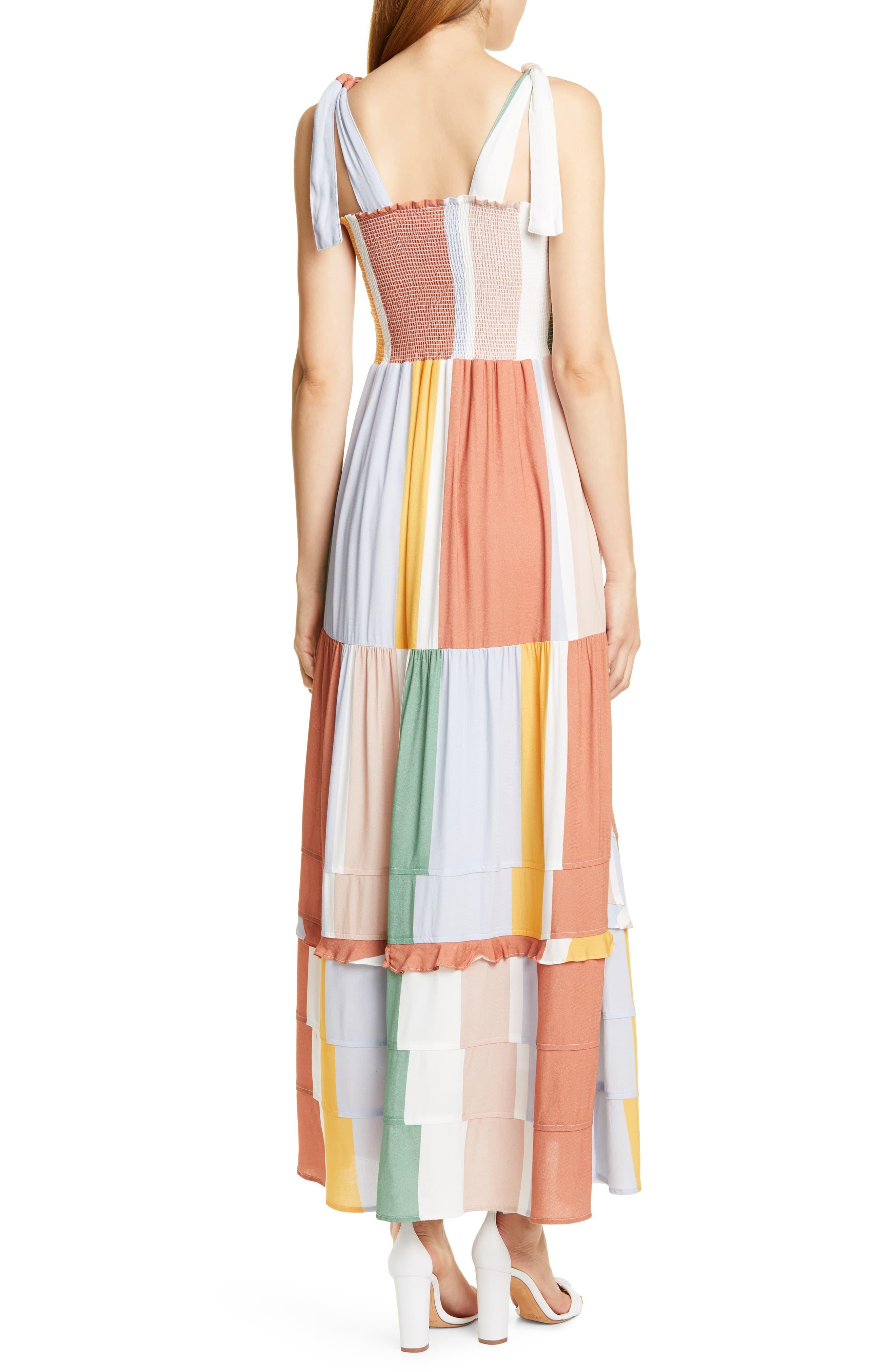 smocked bodice sundress