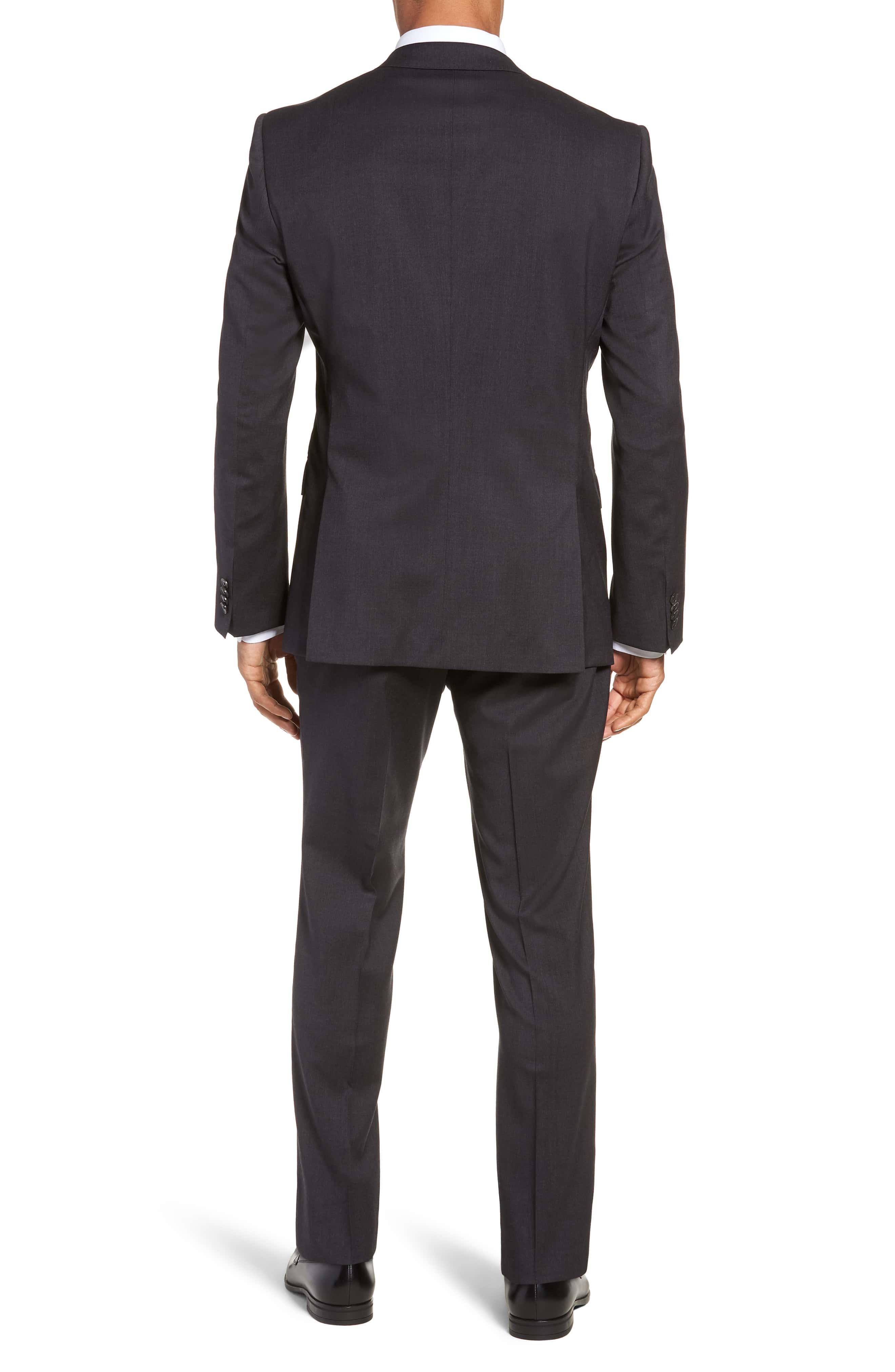 hugo boss dark grey tracksuit