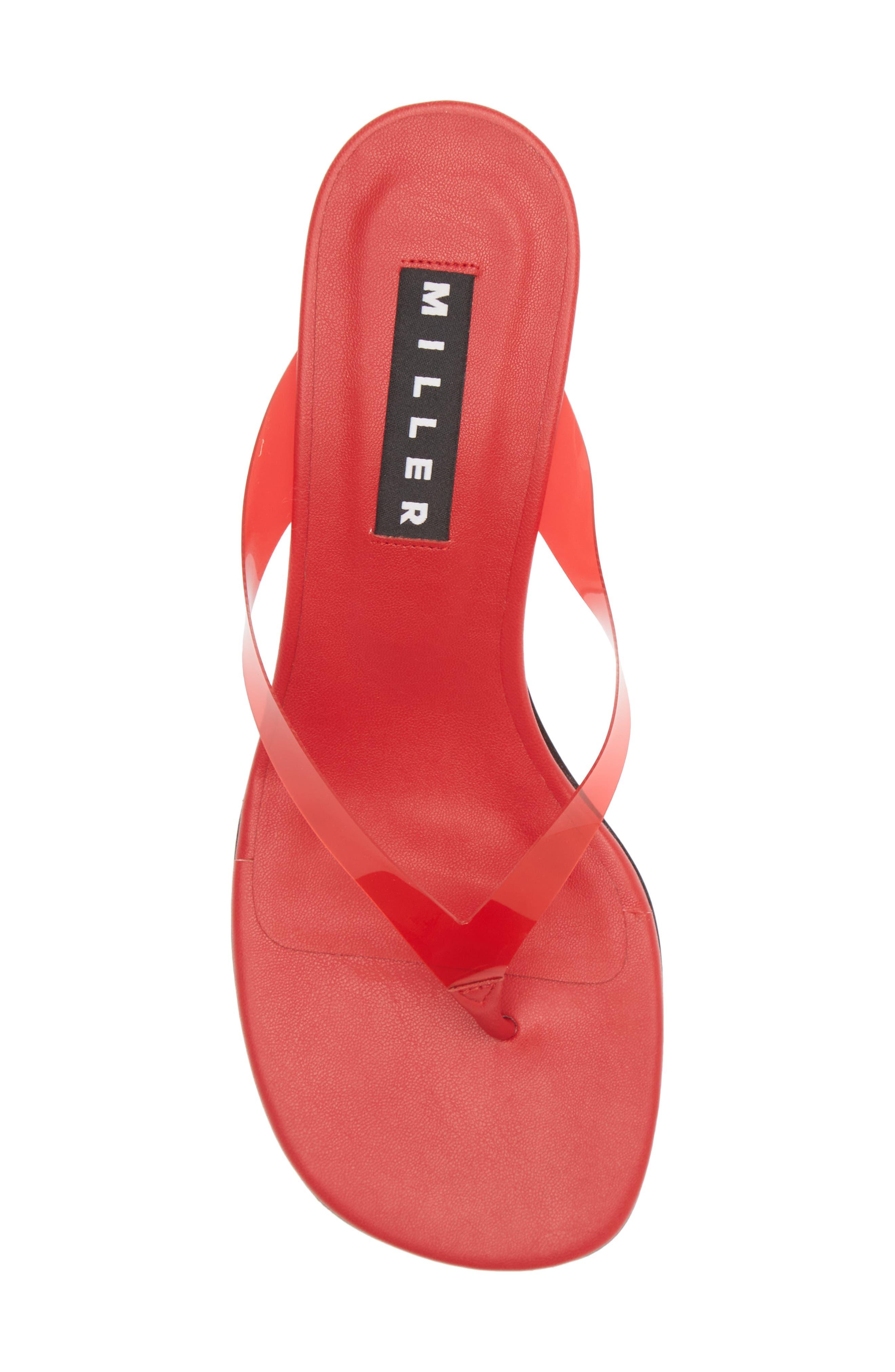 Simon Miller 120mm slip-on sandals - Red