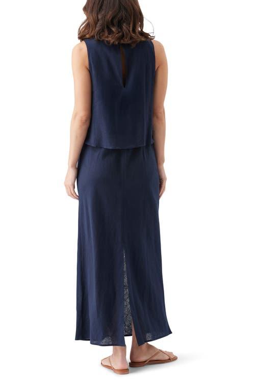 Ripe Maternity Lena Linen Nursing Dress in Blue | Lyst Ripe Maternity Lena Linen Nursing Dress in Blue | Lyst