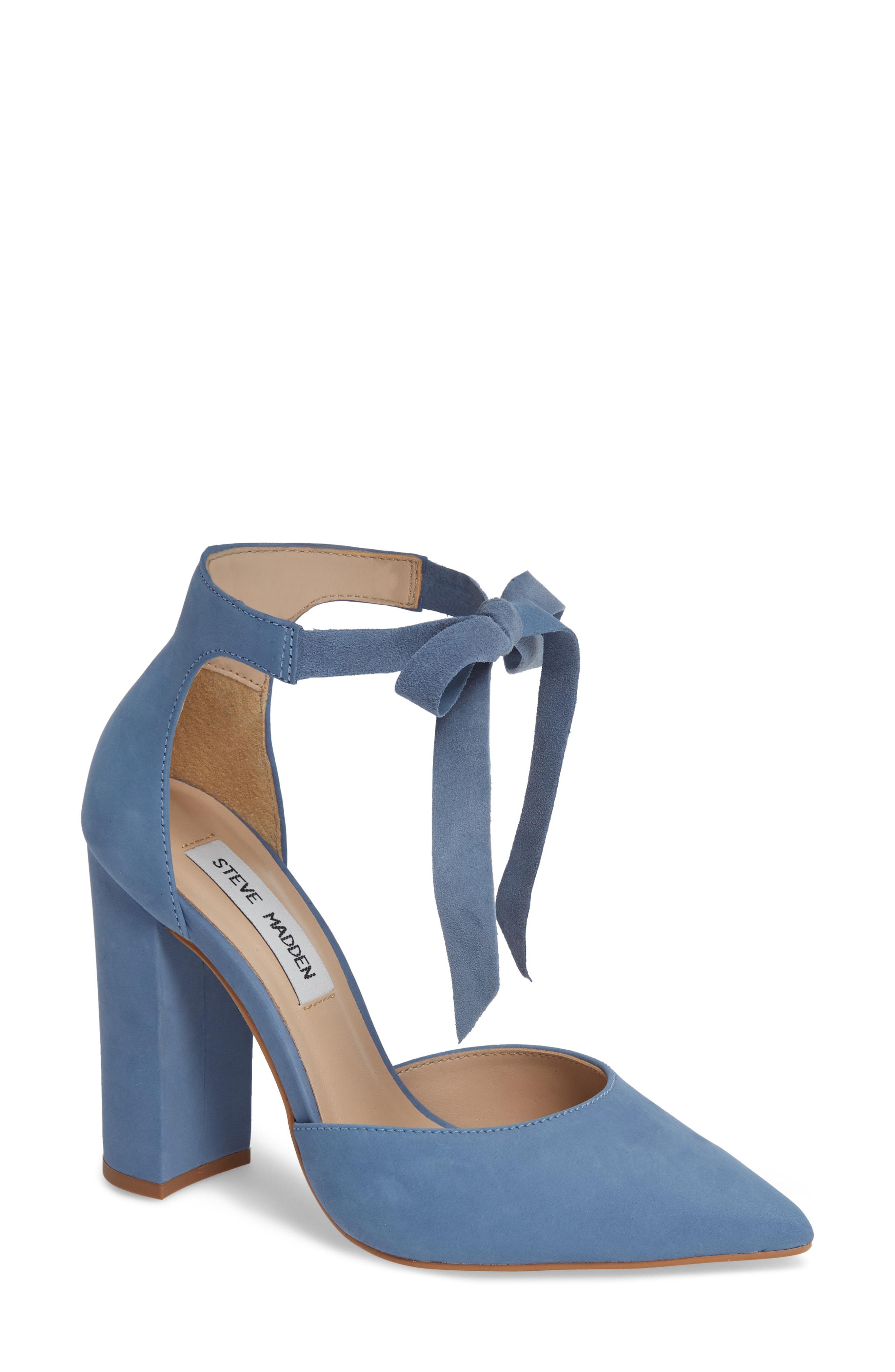 steve madden pearl blue nubuck