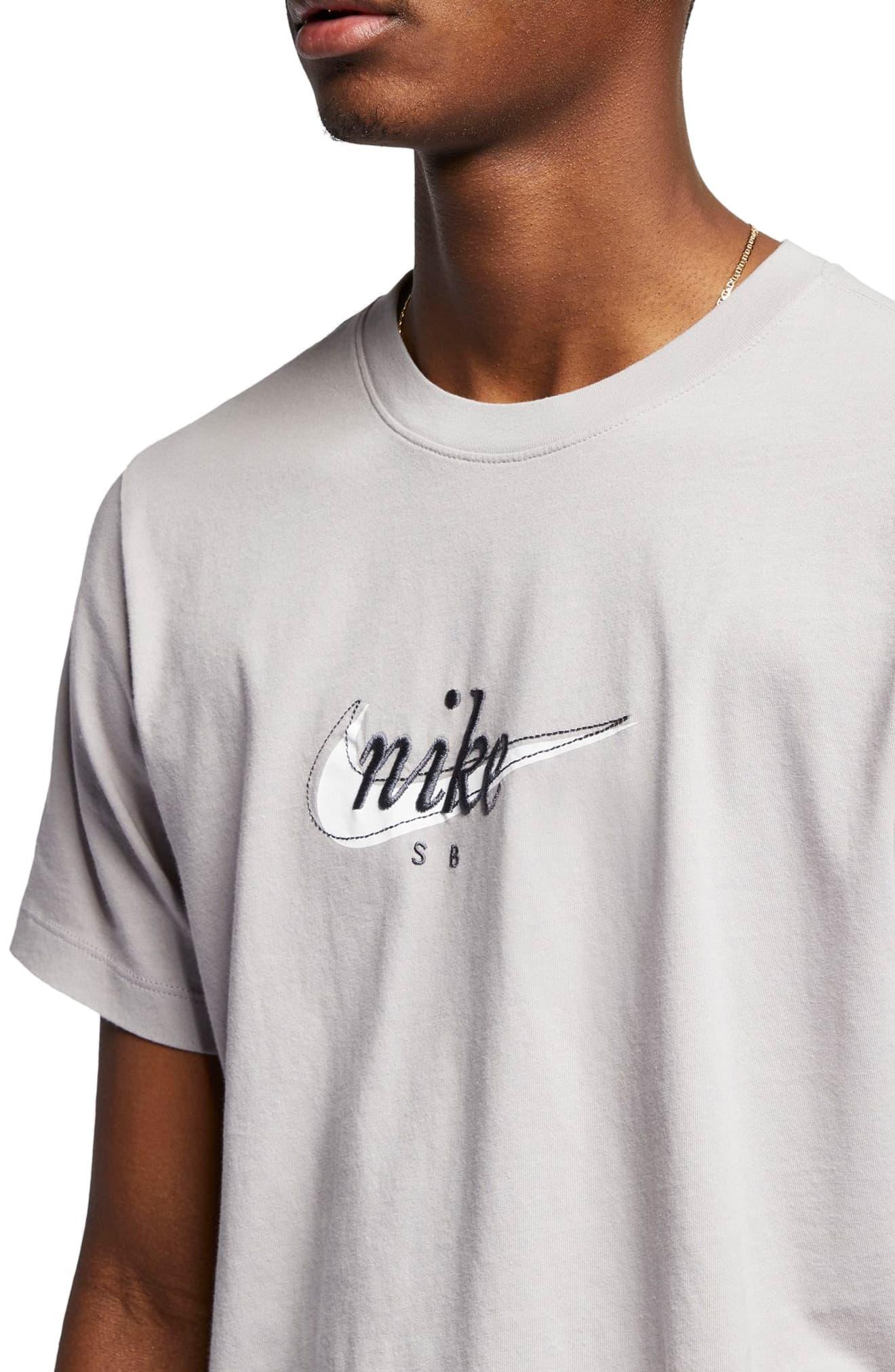 nike embroidered t shirt