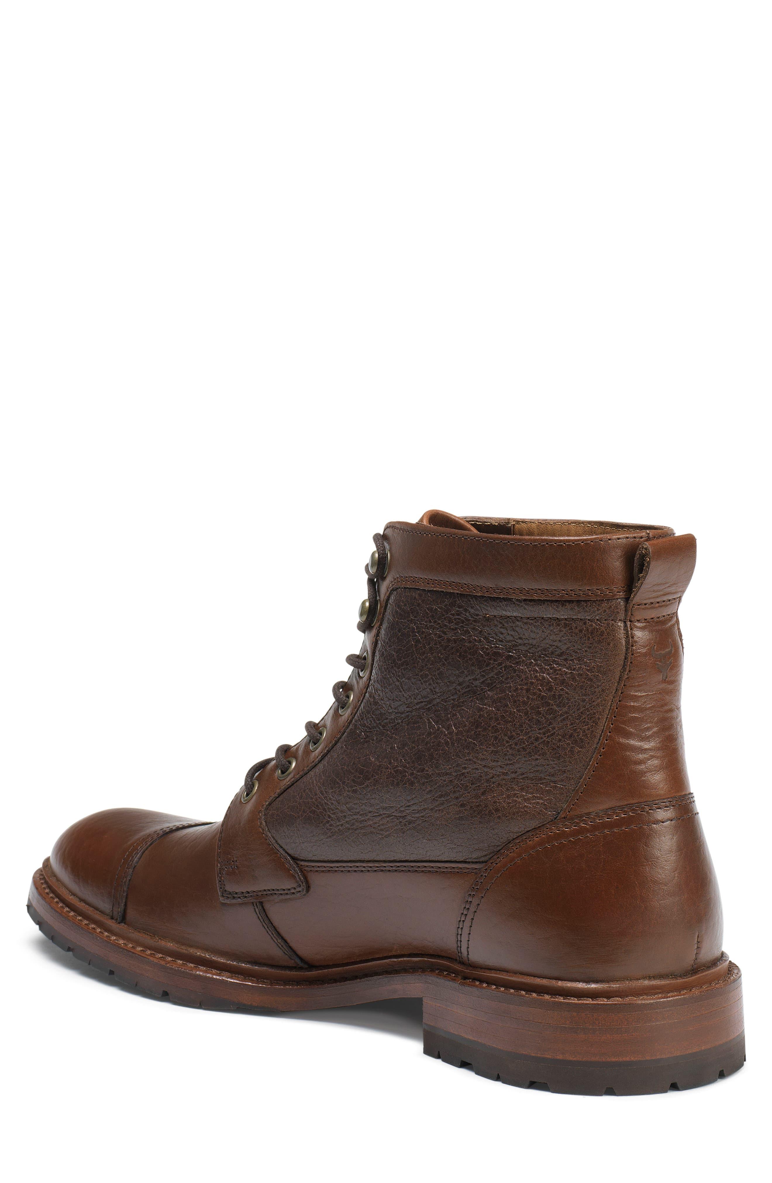 lowell cap toe boot