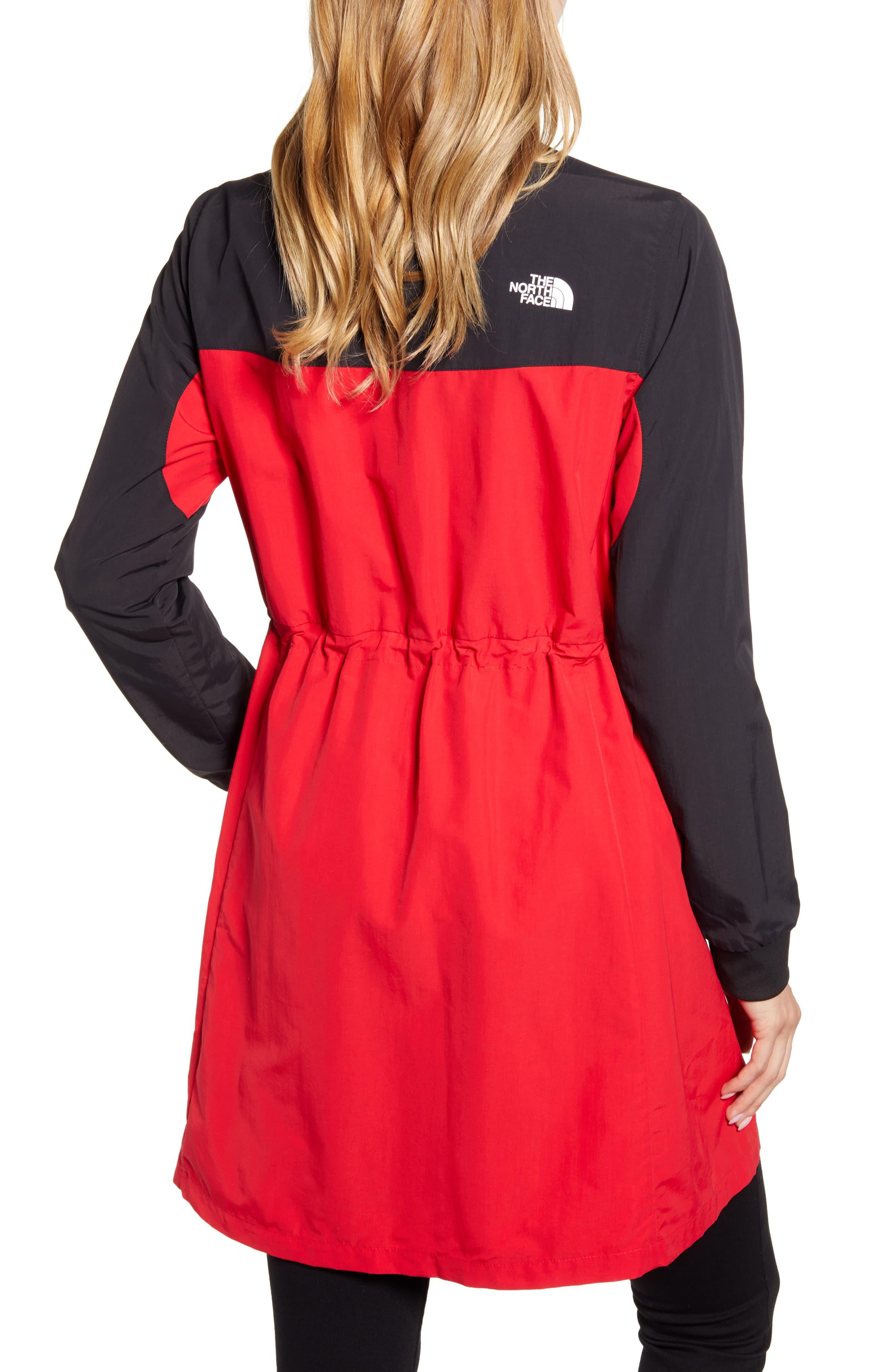north face longline jacket