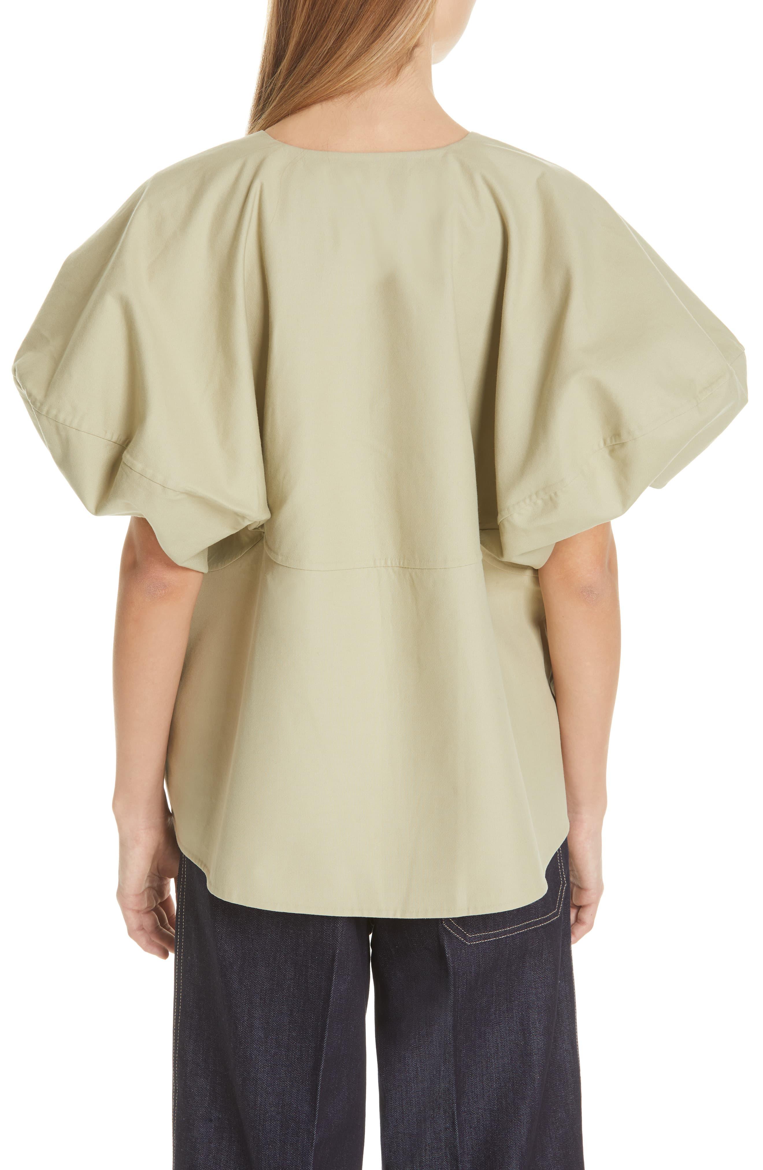 Sofie D'Hoore Cotton Clock Puff Sleeve Jacket in Natural - Lyst