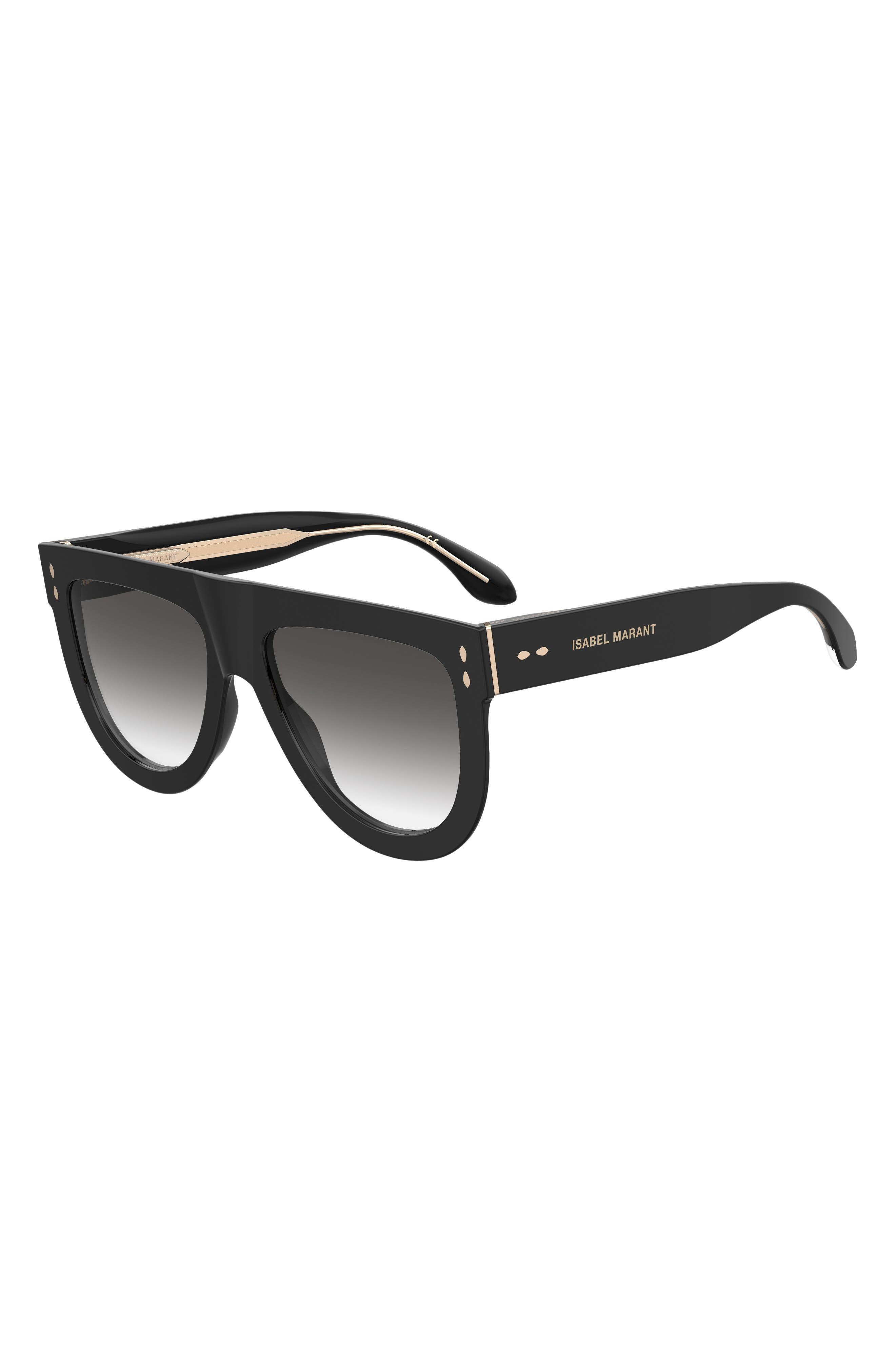 61mm gradient flat discount top sunglasses isabel marant