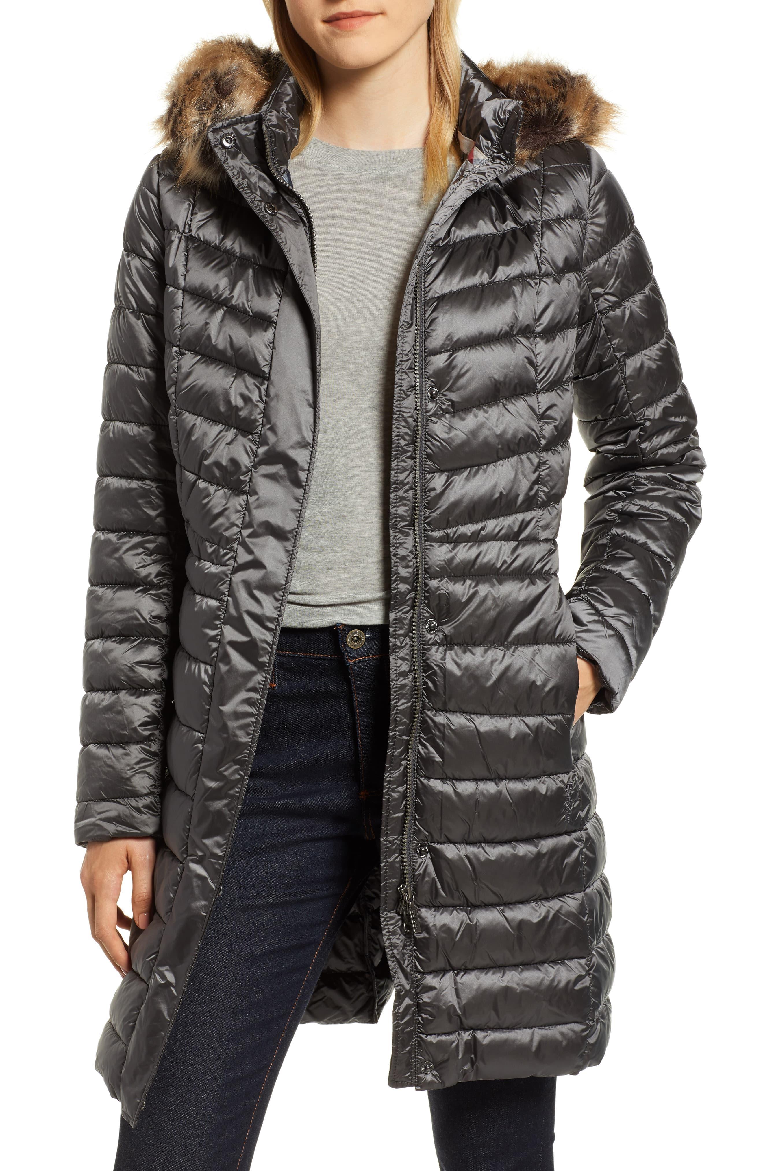 Barbour ailith quilt ash grey hotsell