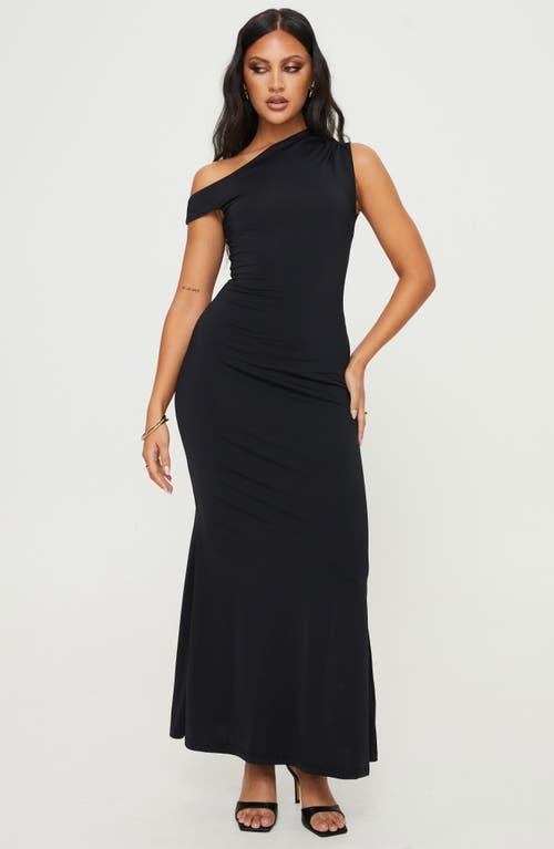 princess polly boat neck dress Fellaire Low Back Mini Dress Black