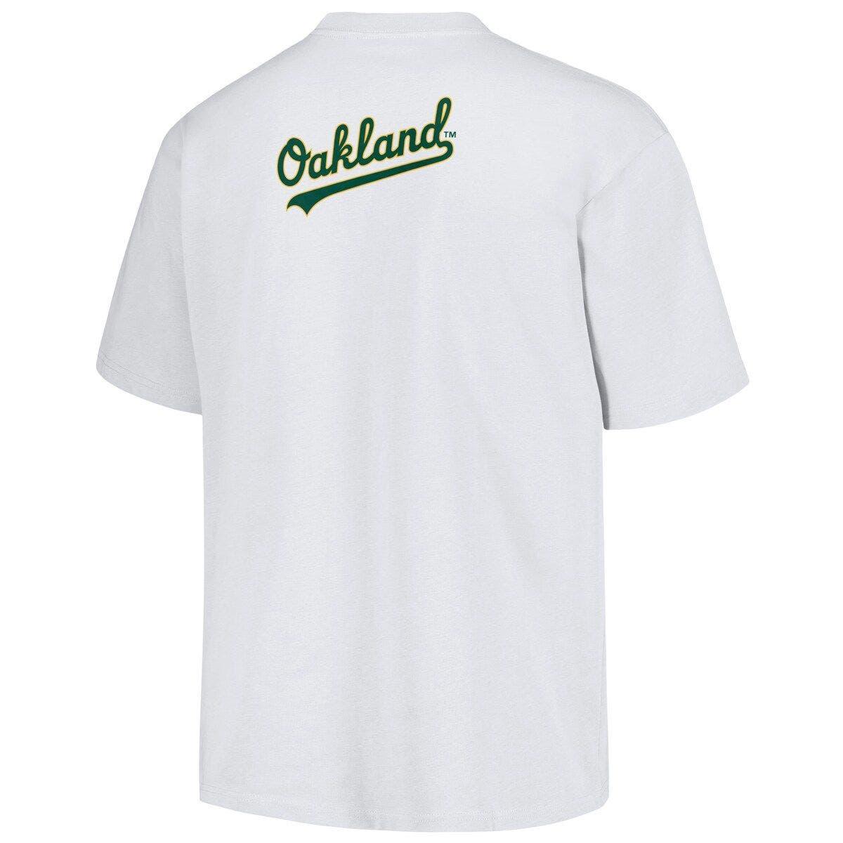 Off-White X MBL Oakland Athletics logo-print T-shirt - Farfetch