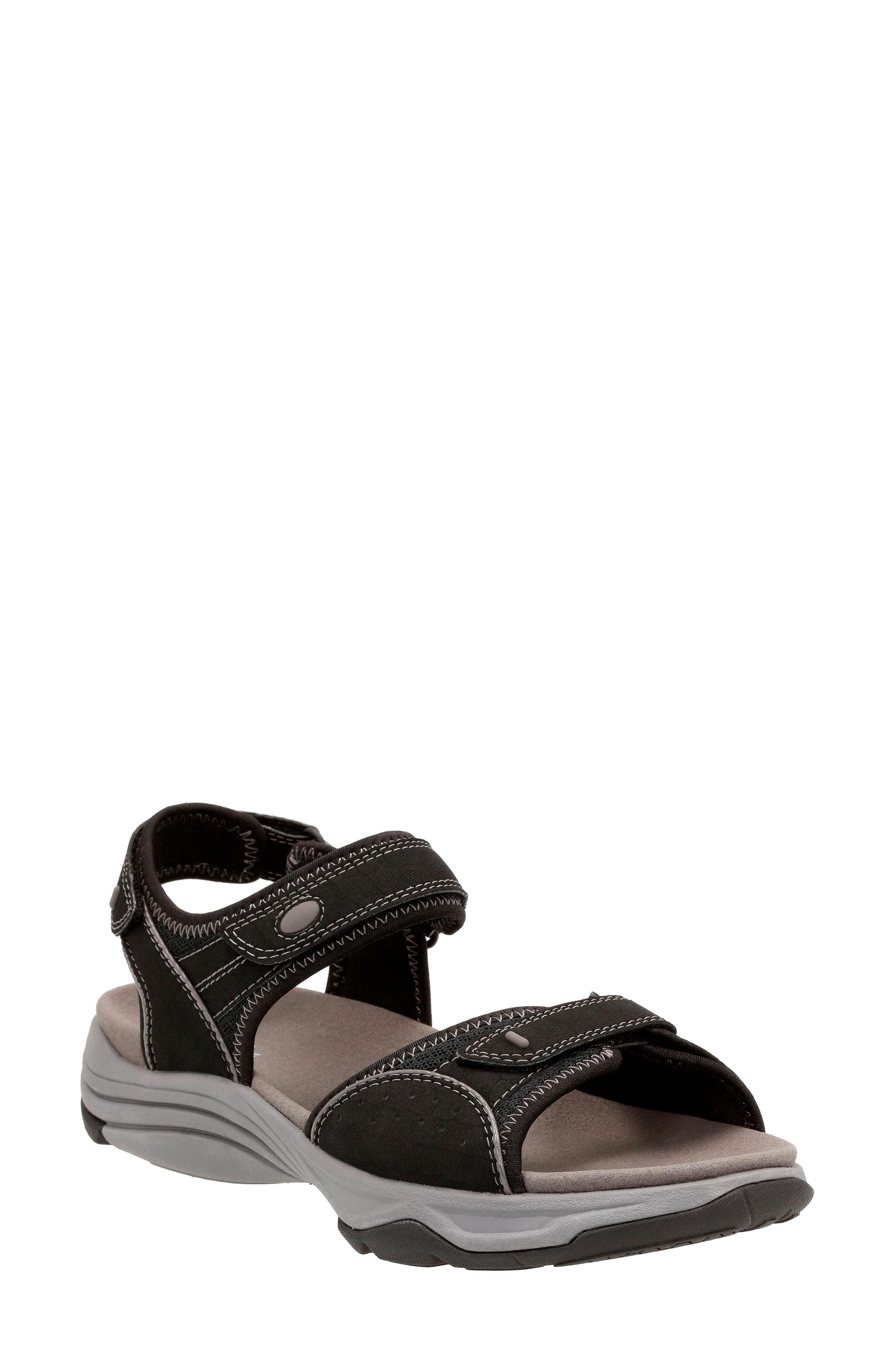 clarks women's wave grip sandal