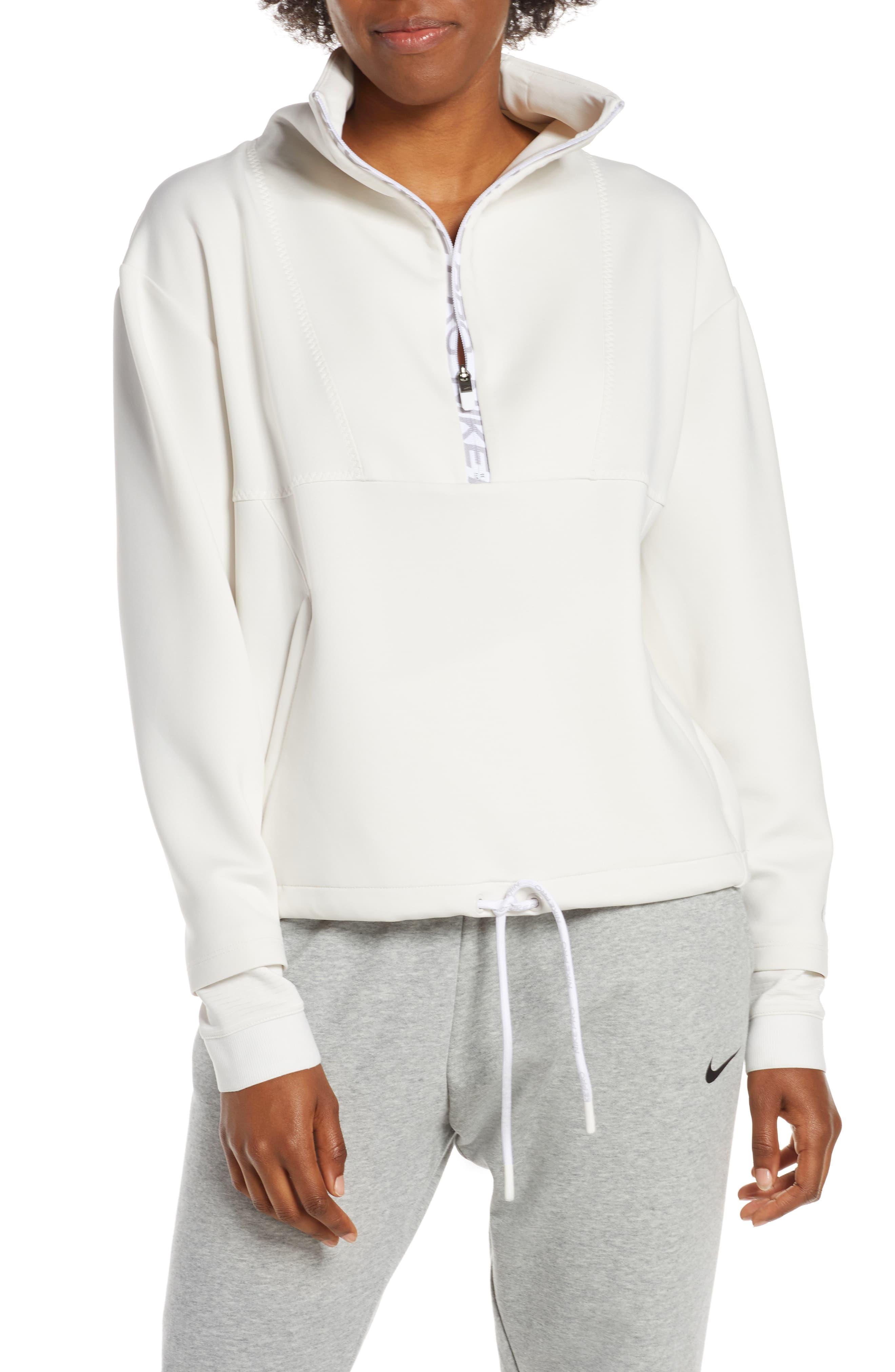 nike pro half zip women's