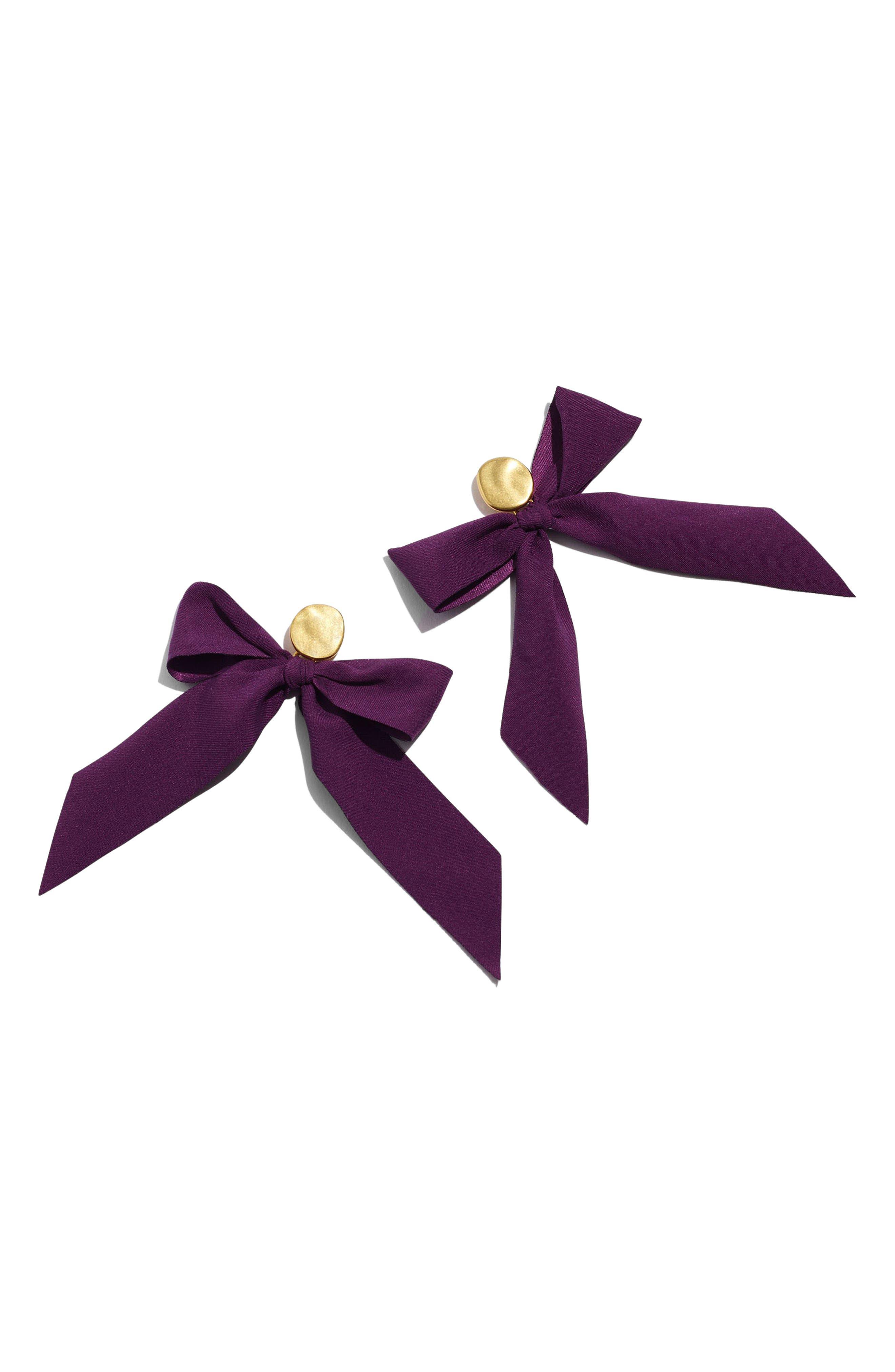 Madewell outlet bow earrings