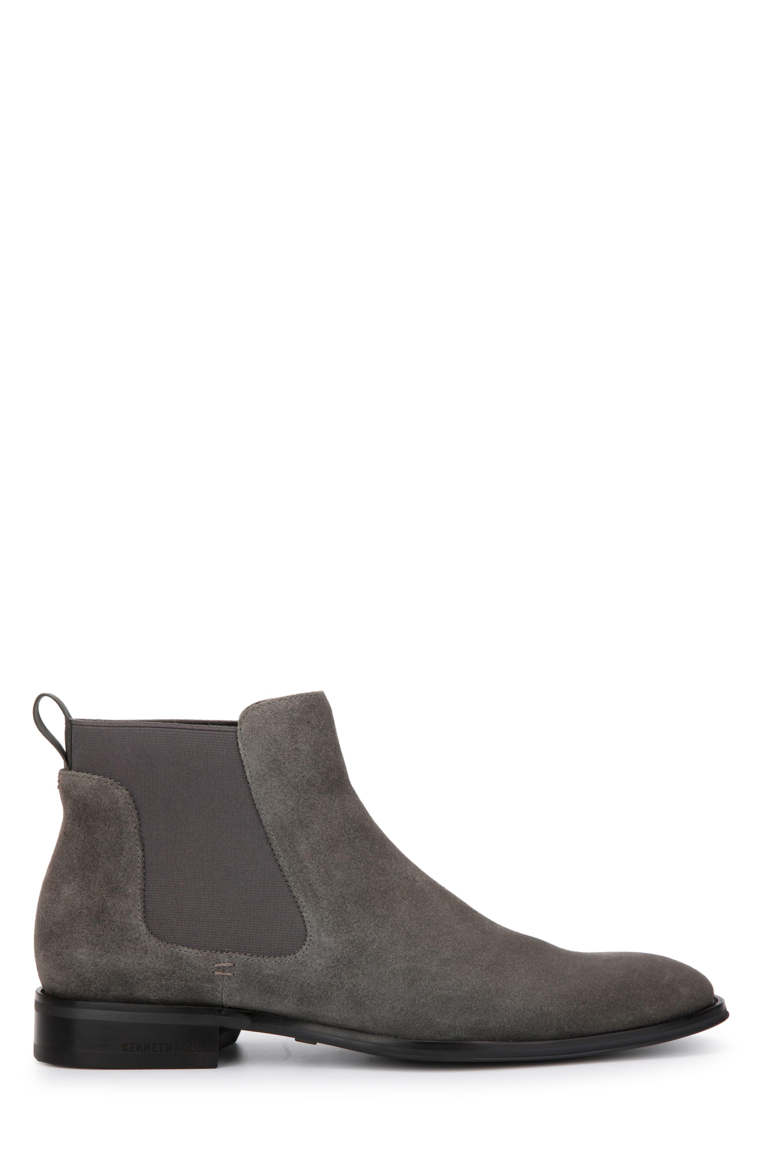 Kenneth Cole Tully Chelsea Boot in Grey (Gray) for Men - Lyst