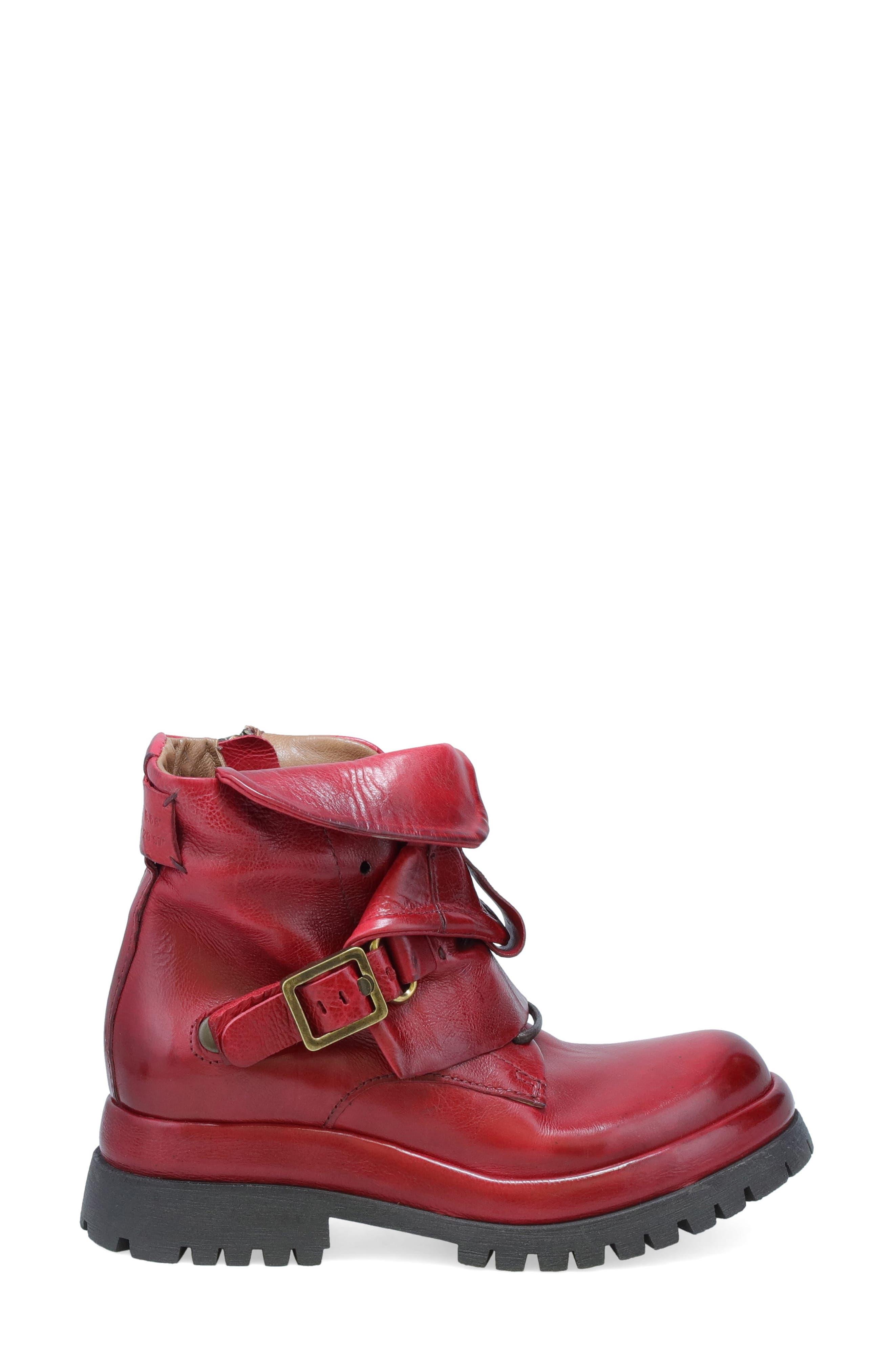 A.s.98 Drakie Bootie in Red | Lyst