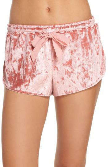 Velvet pj cheap shorts