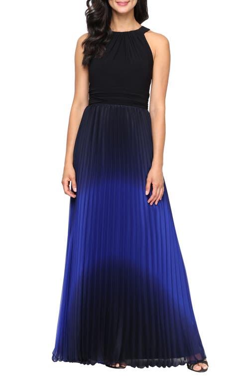 sachin and babi light blue dress Loveshackfancy Nadine Ombre Silk Chiffon Maxi Dress In Multicolor - 30% Off